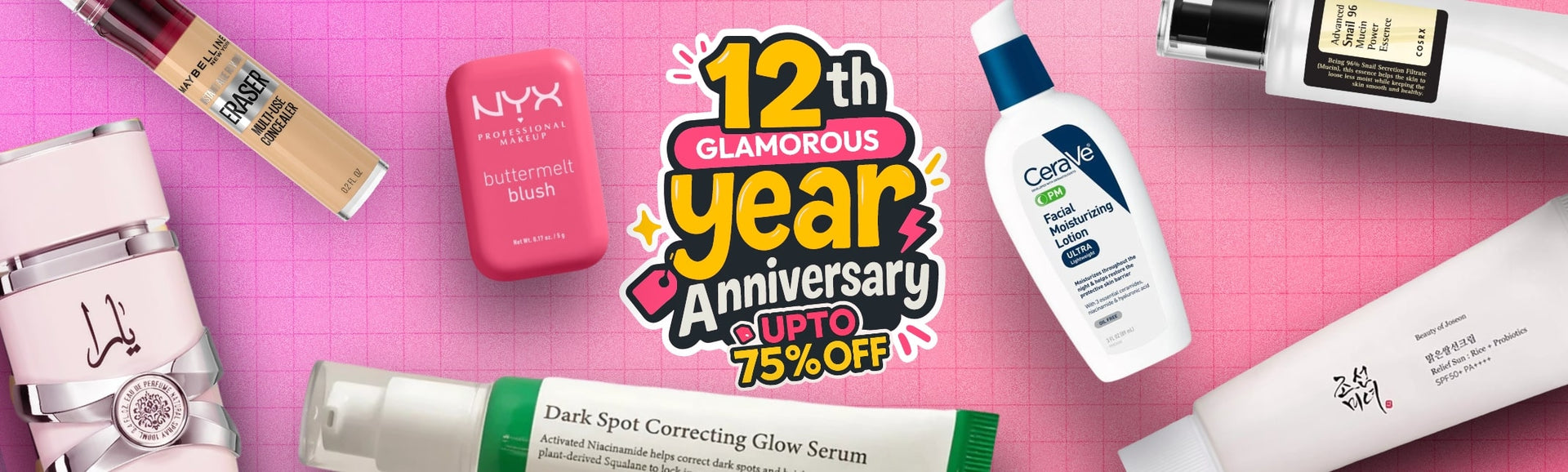 12th Anniversary Sale