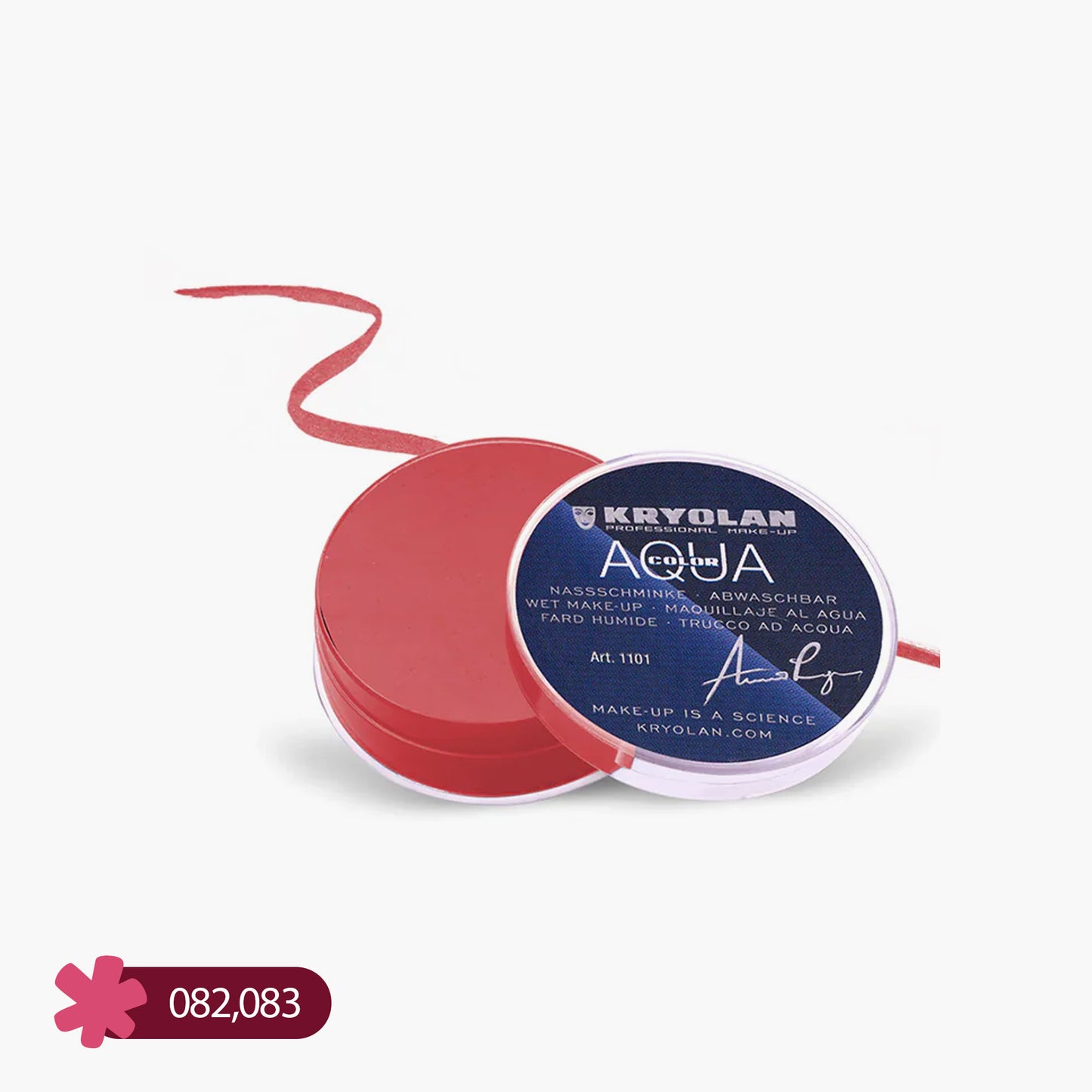 Kryolan Aquacolor Cake Liner 082,083 8ml