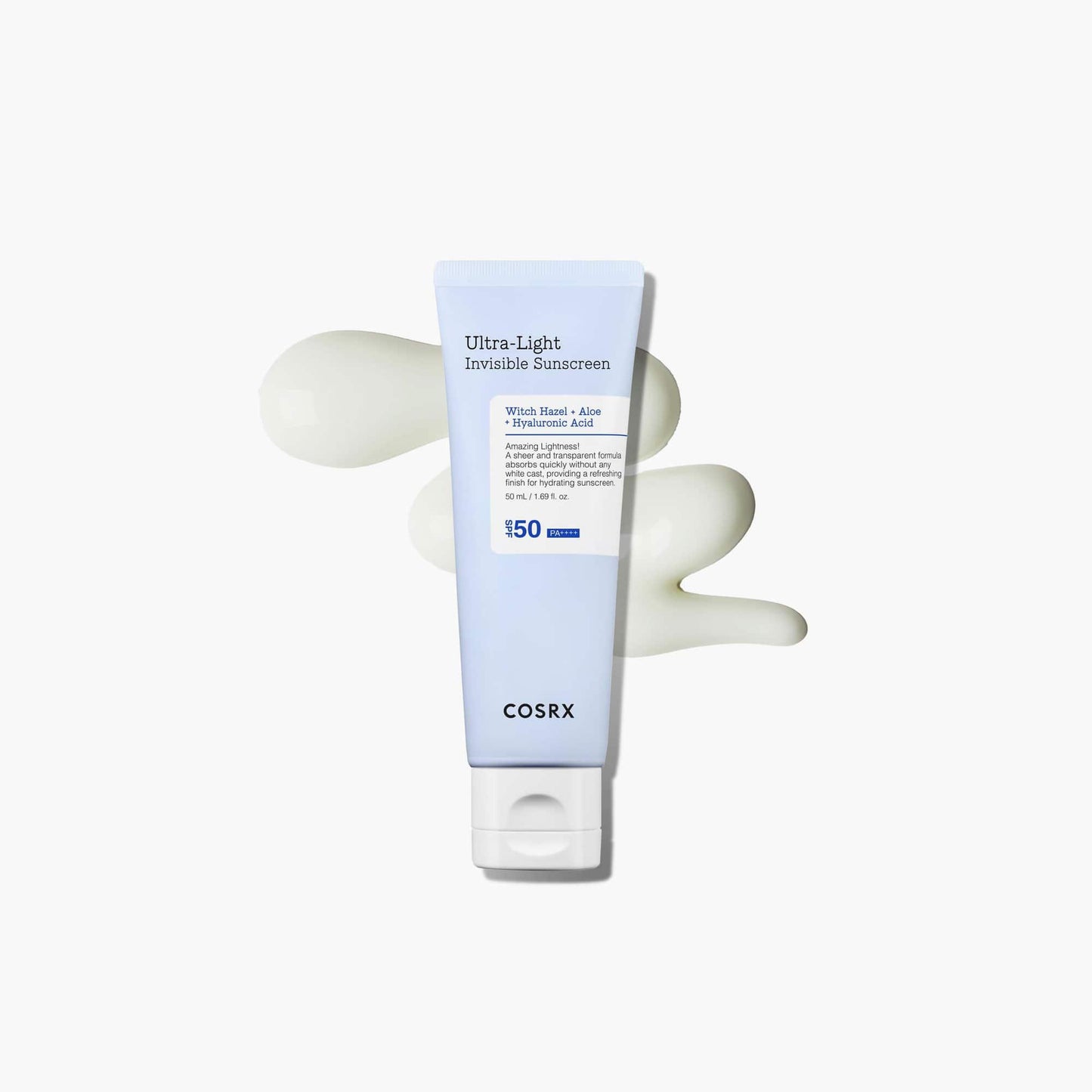 COSRX Ultra-Light Invisible Sunscreen SPF50 PA++++ 50ml - TheSkinFit