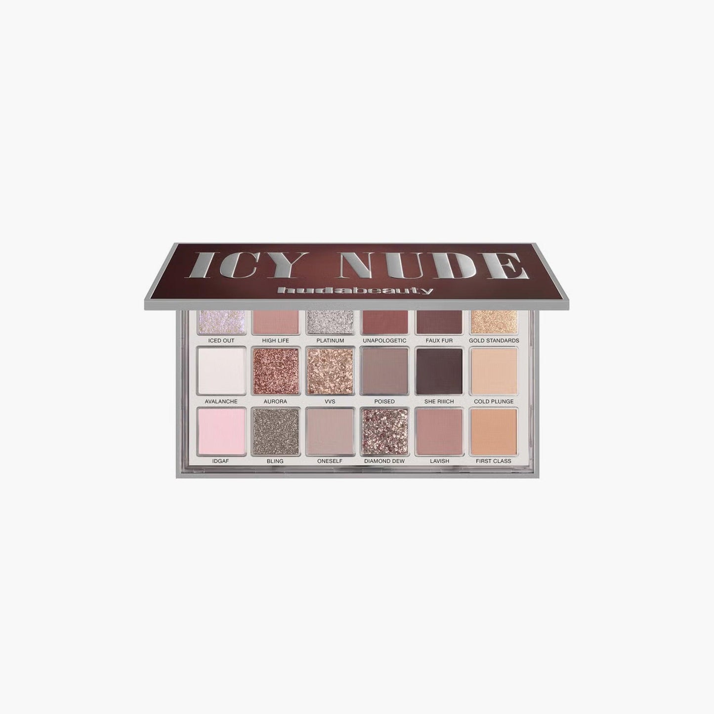 Huda Beauty Icy Nude Eyeshadow Palette 16gm - TheSkinFit