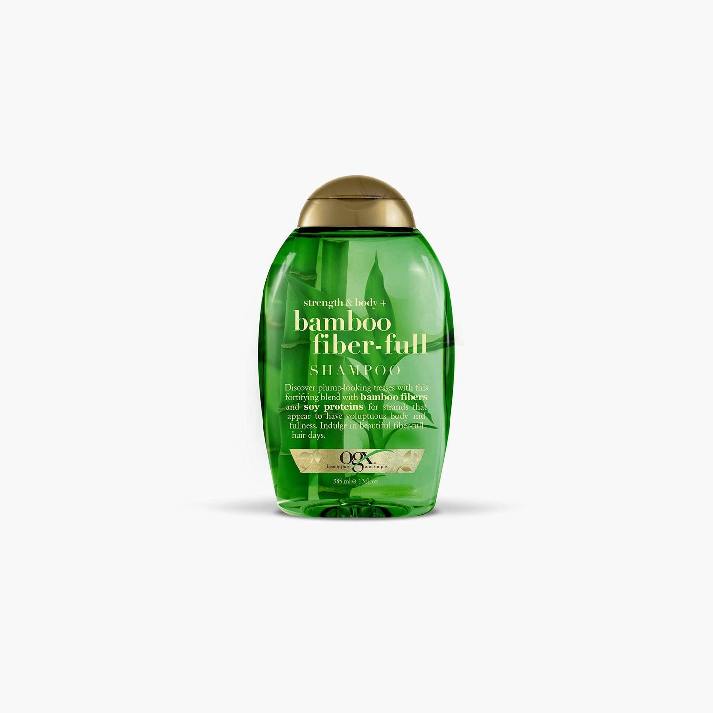 Ogx Strength & Body Bamboo Fiber Full Shampoo 385ml - TheSkinFit