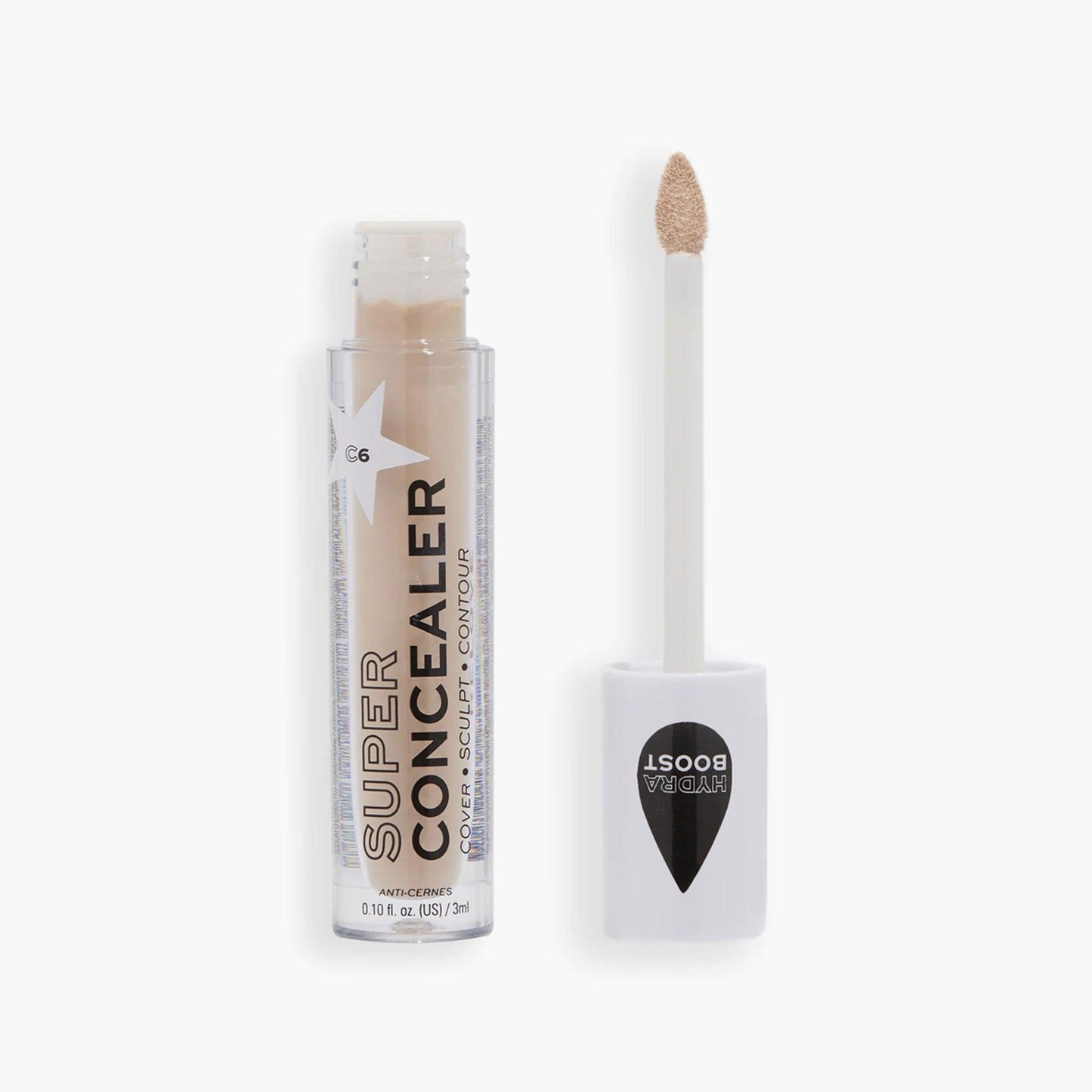 Revolution Super Concealer Radiant Matte C6 3ml - TheSkinFit
