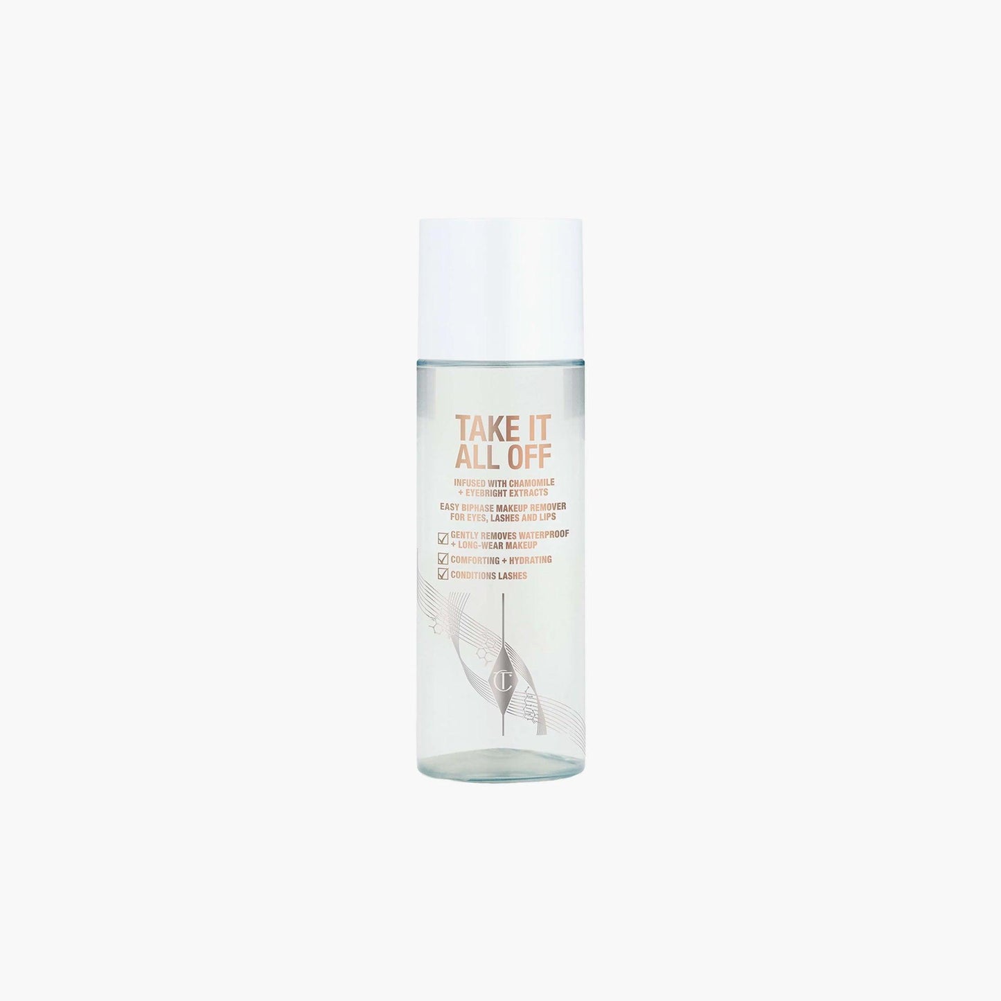 Charlotte Tilbury Take It All Off Bi-Phase Longwear Makeup Remover For Eyes, Lashes & Lips 120ml - TheSkinFit