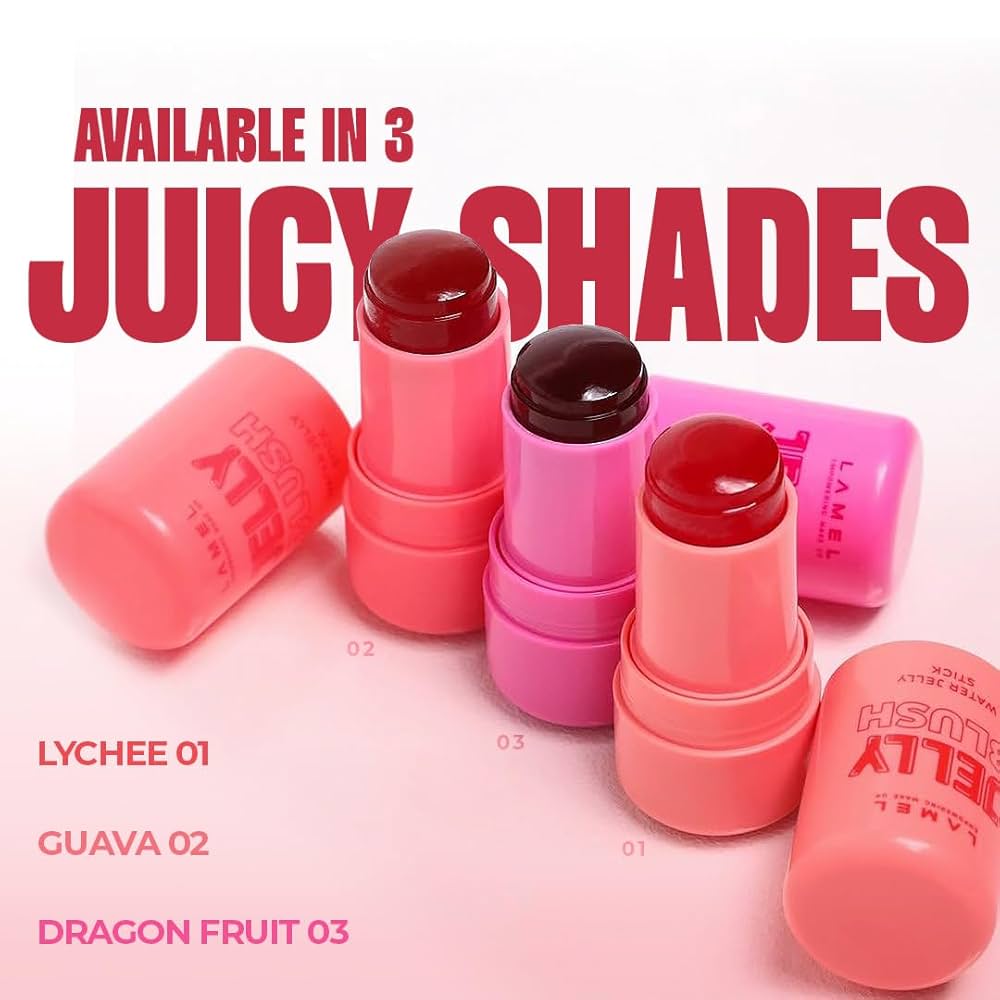 Lamel Water Jelly Blush 02 Guava 6.6gm