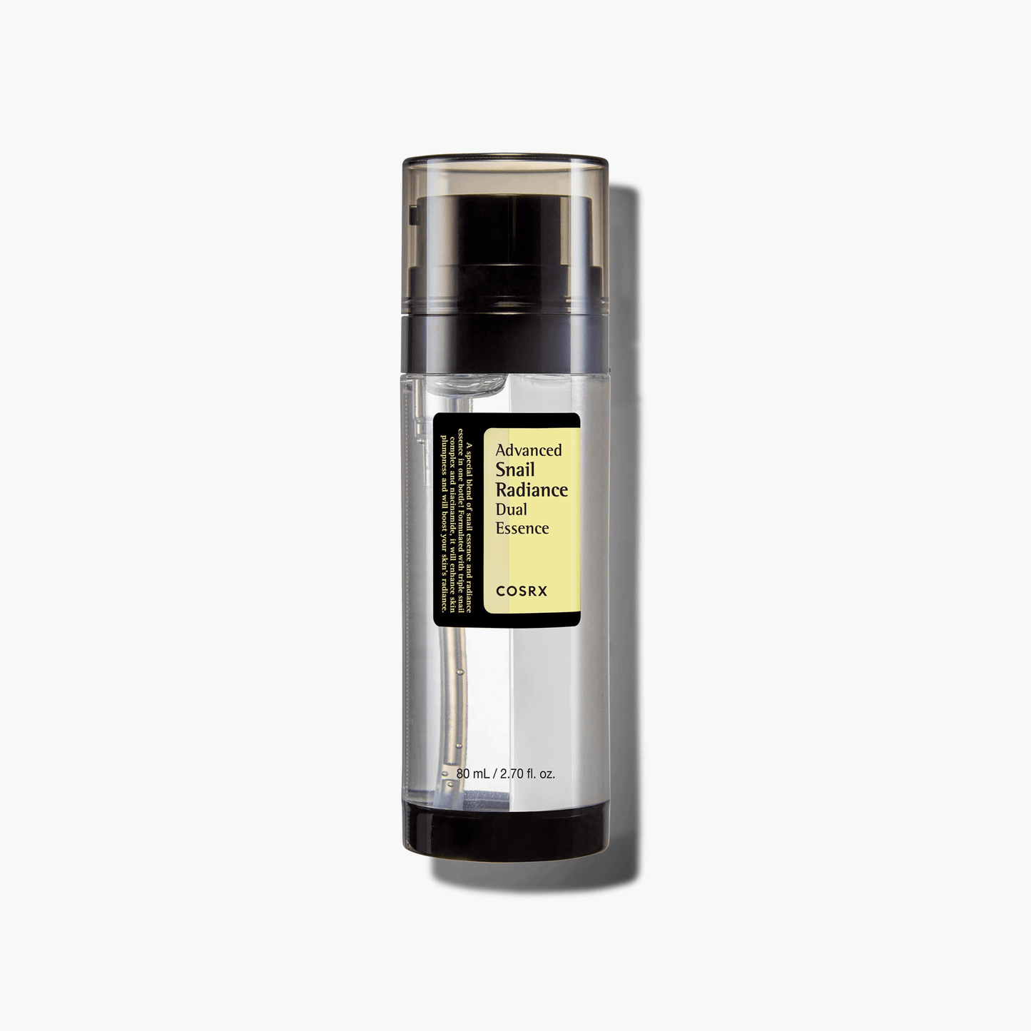 COSRX Advanced Snail Radiance Dual Essence 80ml - TheSkinFit