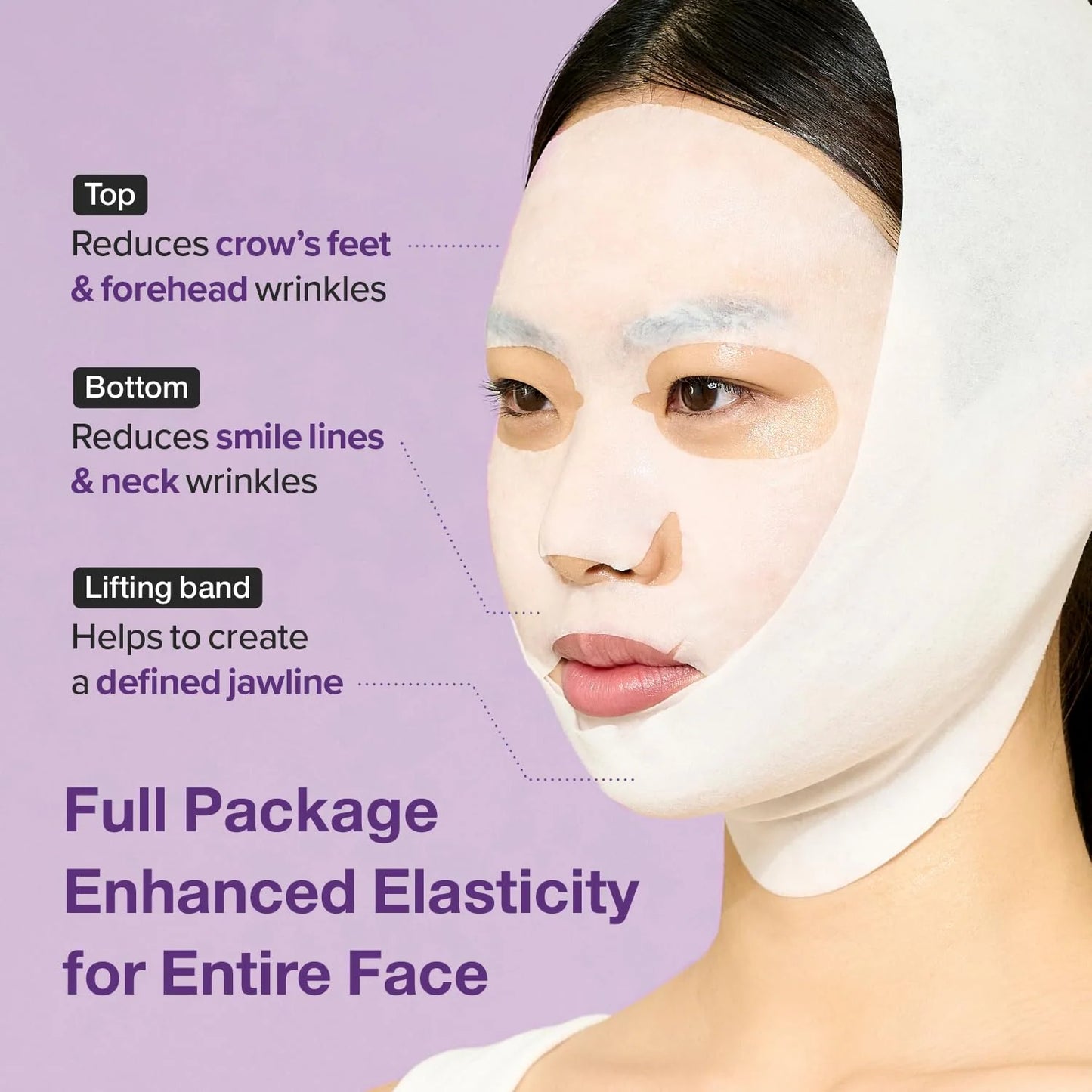 Numbuzin No.9 NAD+ Bio Lifting-Sil Full Face Mask 1 Piece
