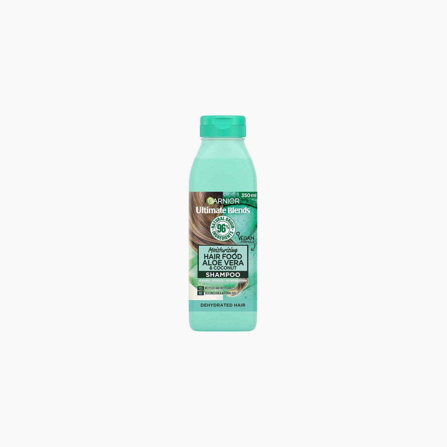 Garnier Ultimate Blends Moisturising Hair Food Aloe Vera & Coconut Shampoo 350ml - TheSkinFit