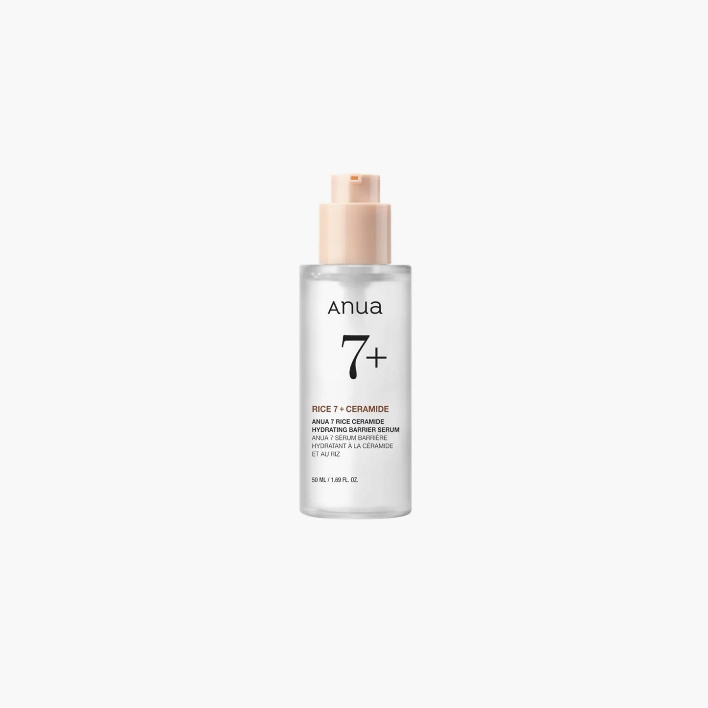 Anua Rice 7 + Ceramide Hydrating Barrier Serum 50ml - TheSkinFit