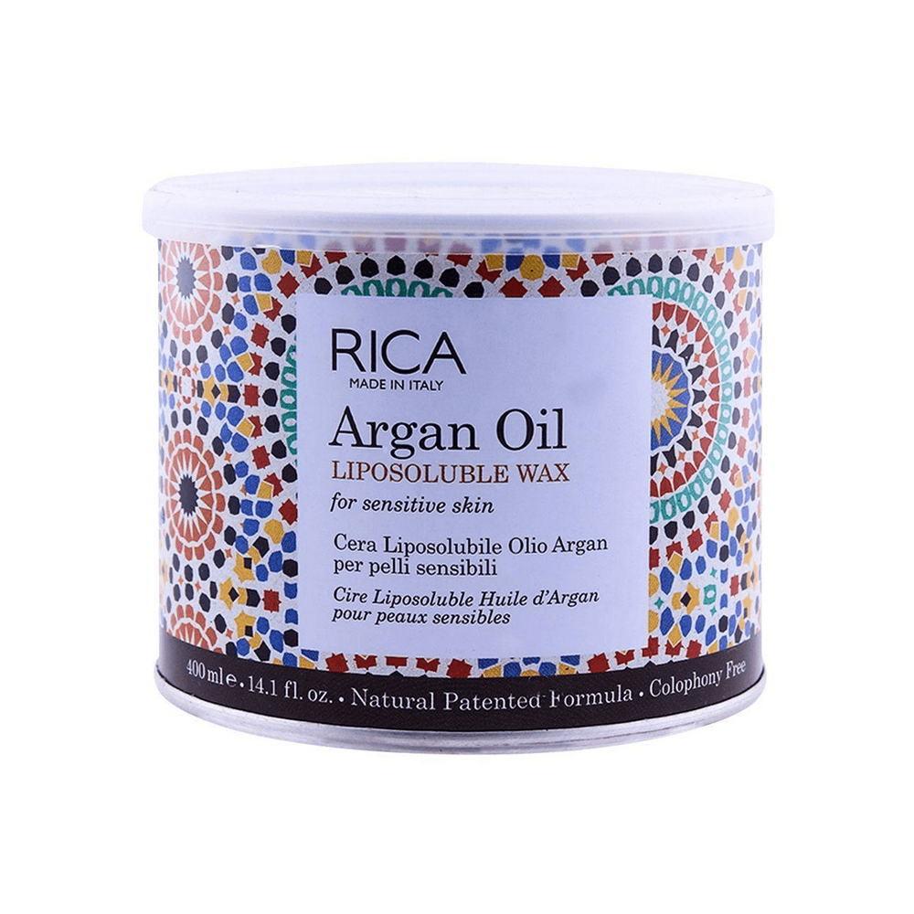 Rica Argan Oil Liposoluble Wax For Sensitive Skin 400ml - TheSkinFit