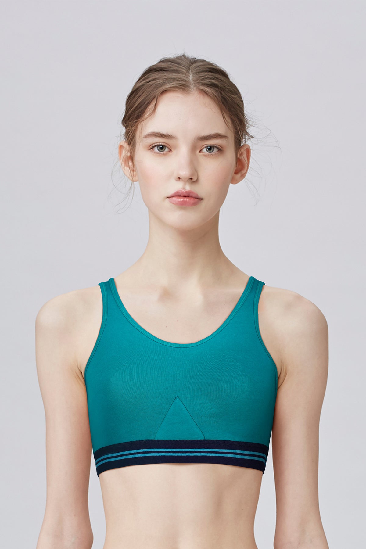 BLS Aglae Non Wired And Non Padded Cotton Crop Top