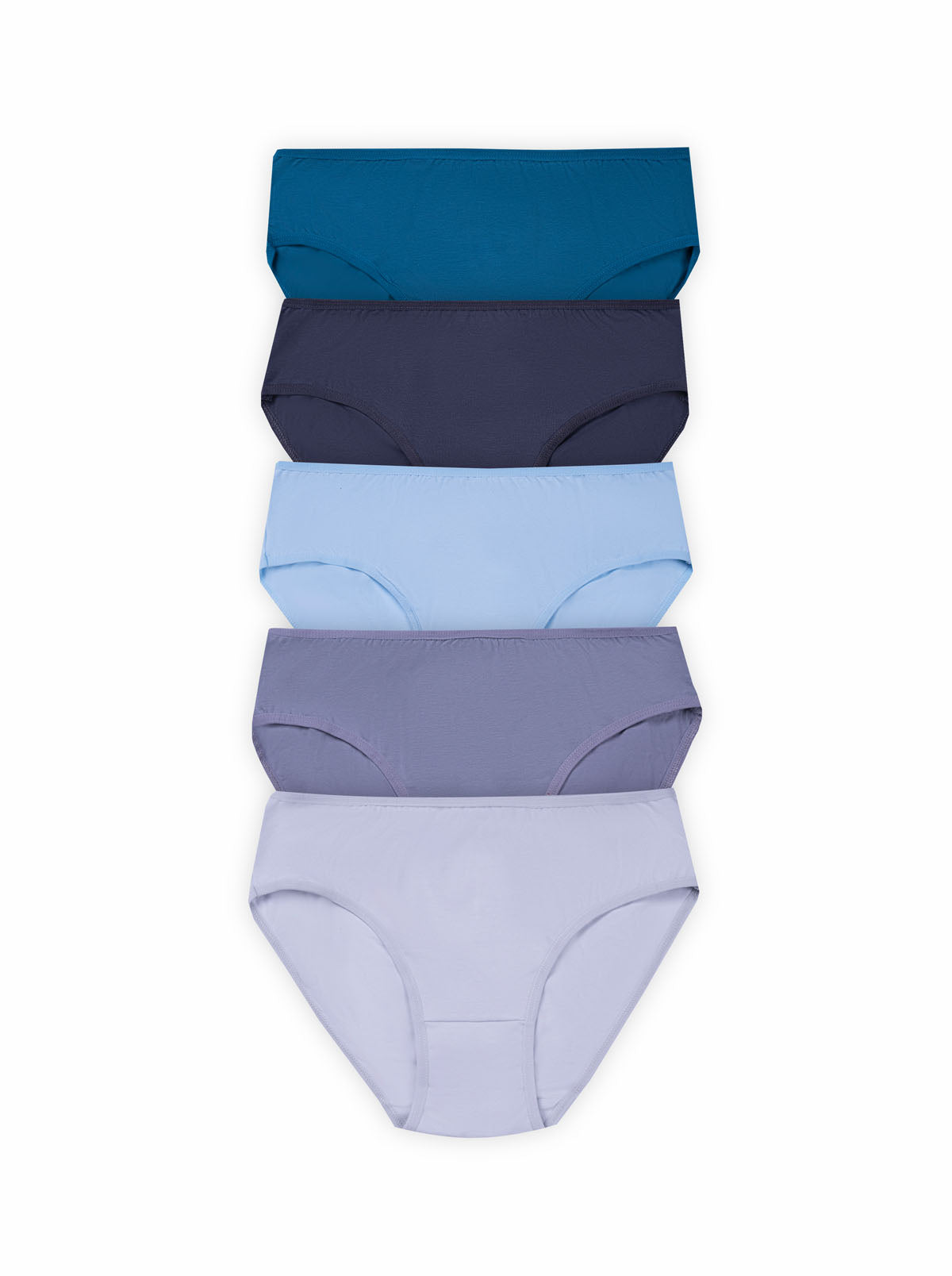 BLS Clover Mid Rise Cotton Panty Pack Of 5