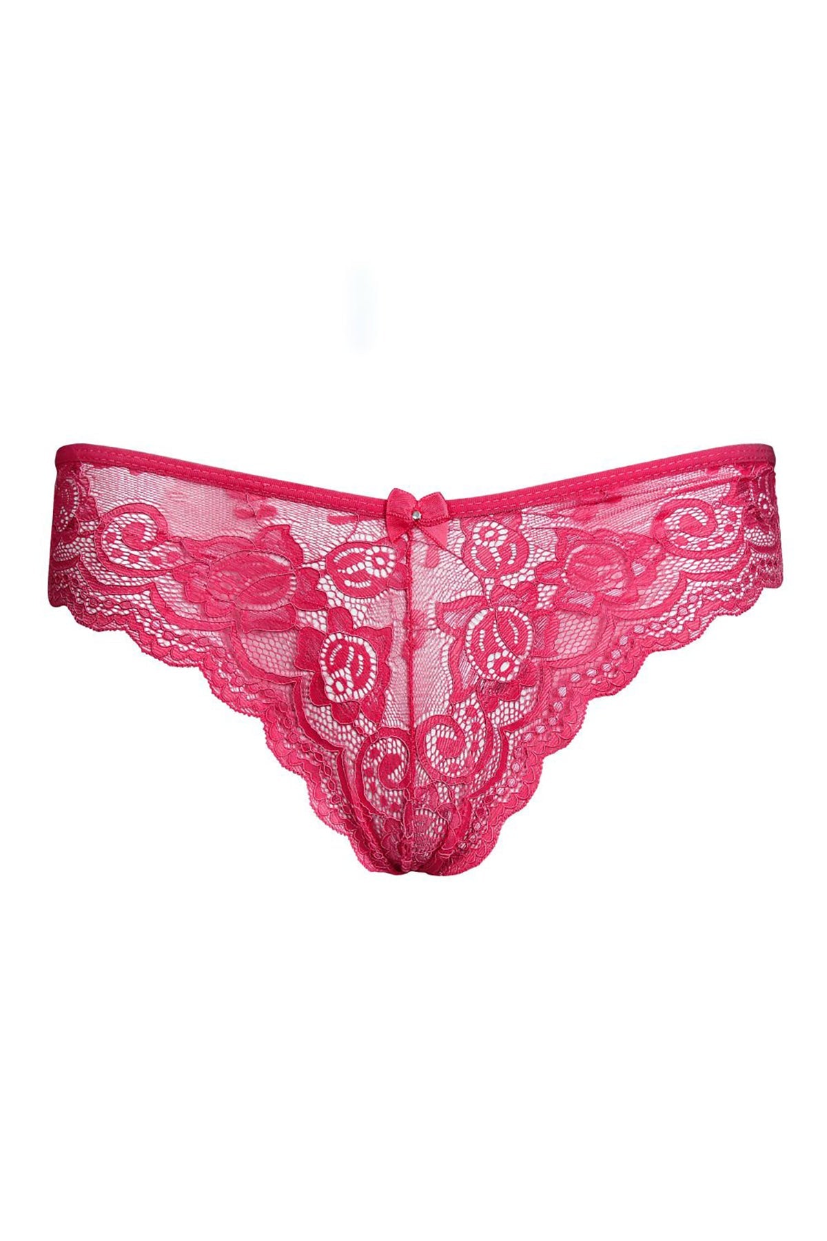 BLS Lulu Lace Panty Fuchsia