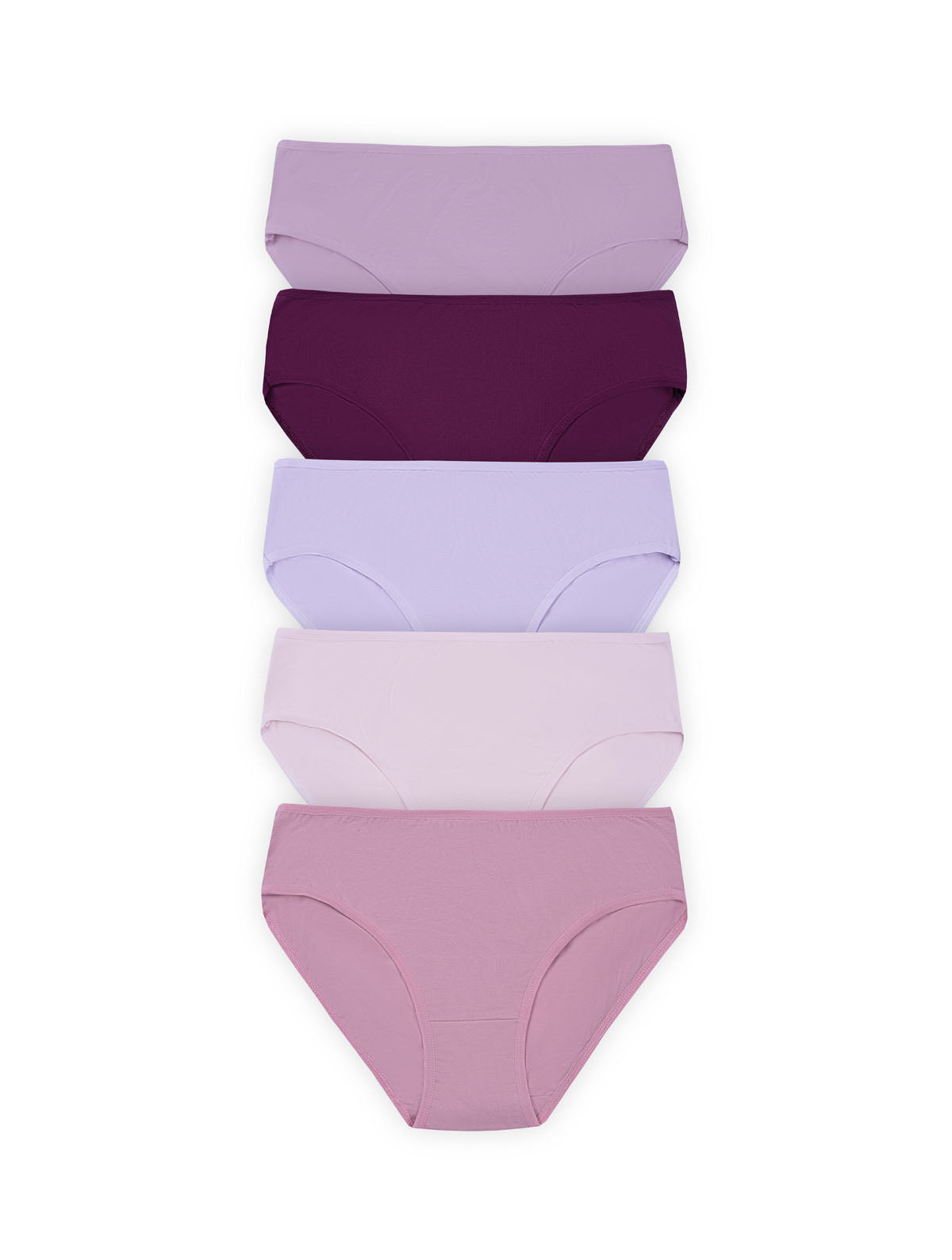 BLS Rosa Mid Rise Cotton Panty Pack Of 5