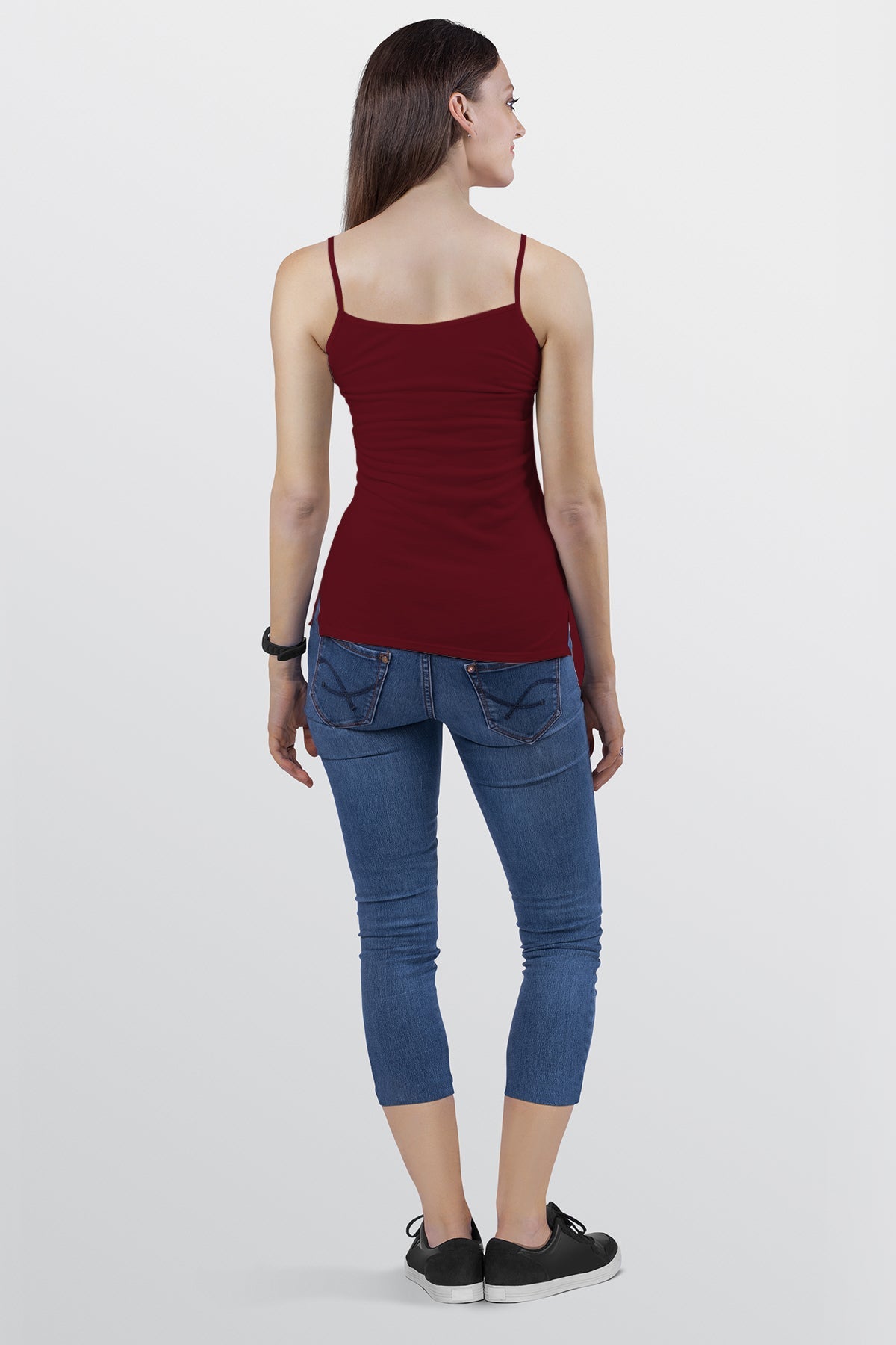 BLS Colleen Stretchable Cotton Camisole Bordo