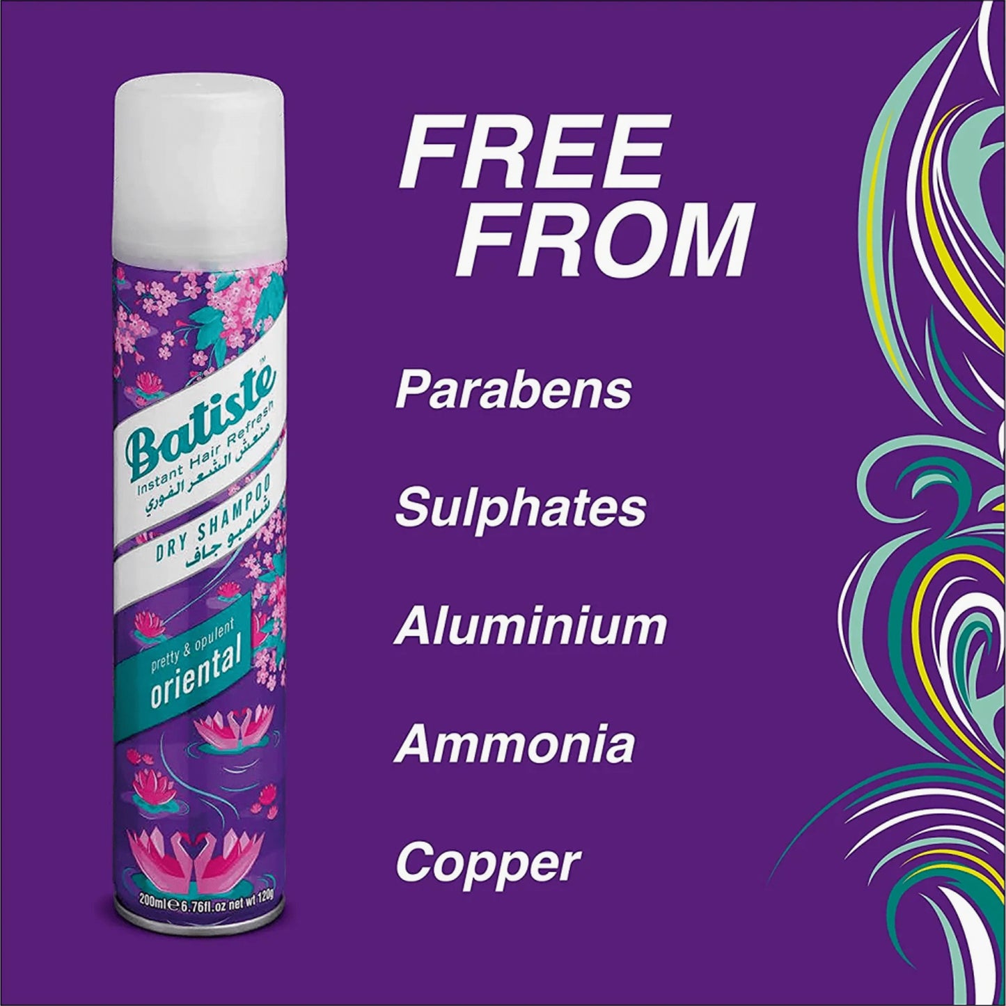 Batiste Dry Shampoo Pretty & Opulent Oriental 200ml