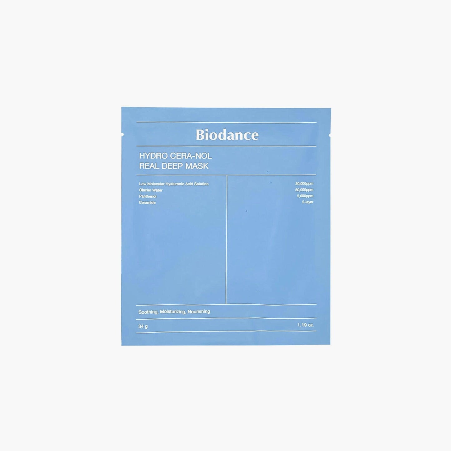 Biodance Hydro Cera-nol Real Deep Mask 1 Piece - TheSkinFit