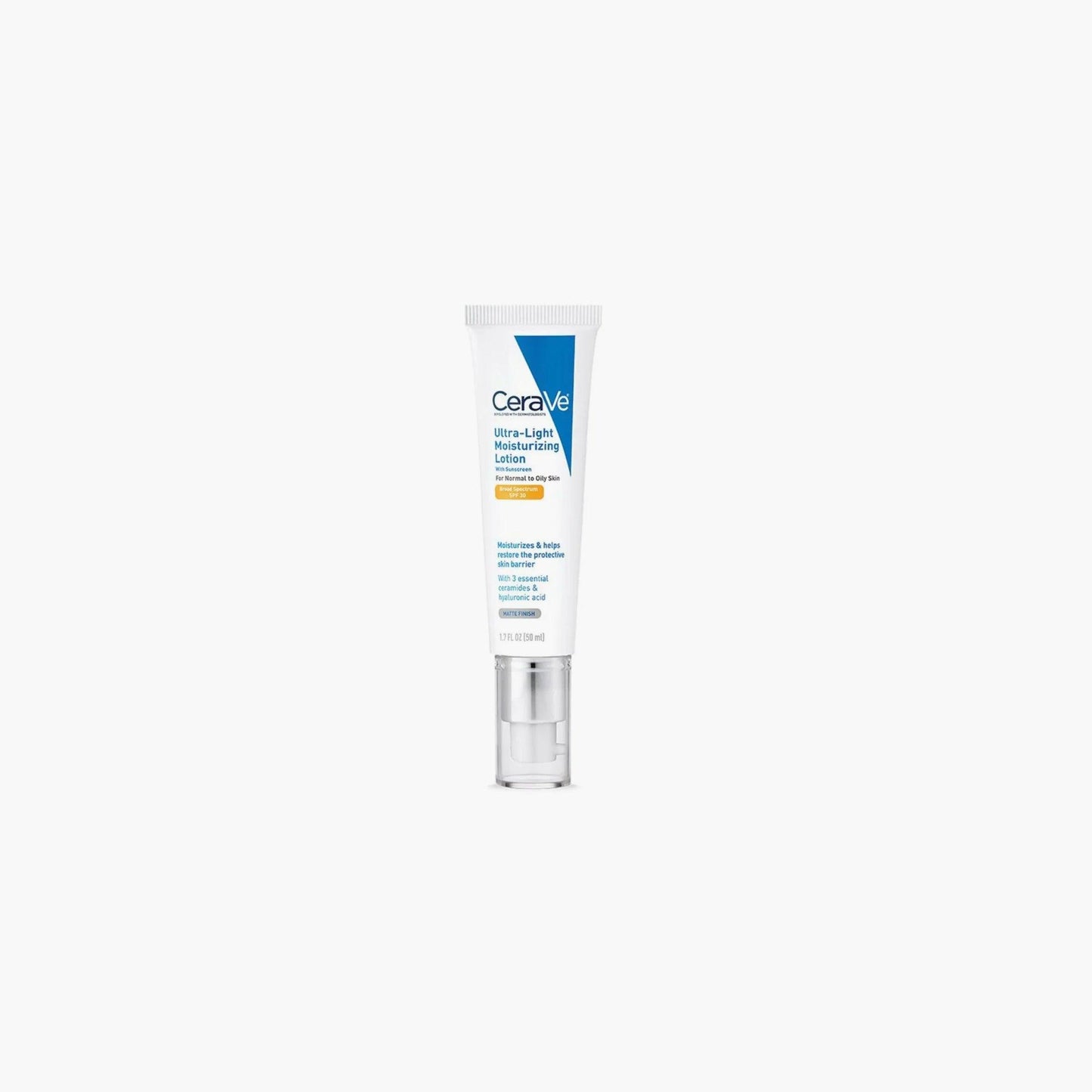 CeraVe Ultra-Light Moisturizing Lotion With Sunscreen Normal To Oily Skin SPF30 50ml - TheSkinFit