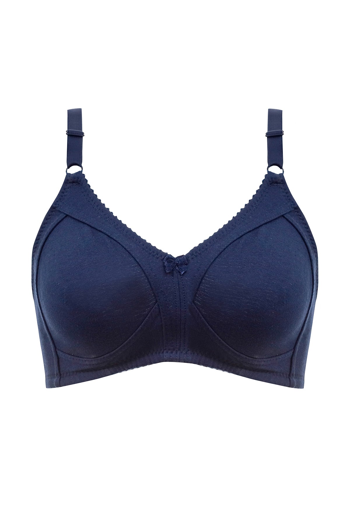 BLS Clara Non Wired And Non Padded Cotton Bra Navy Blue