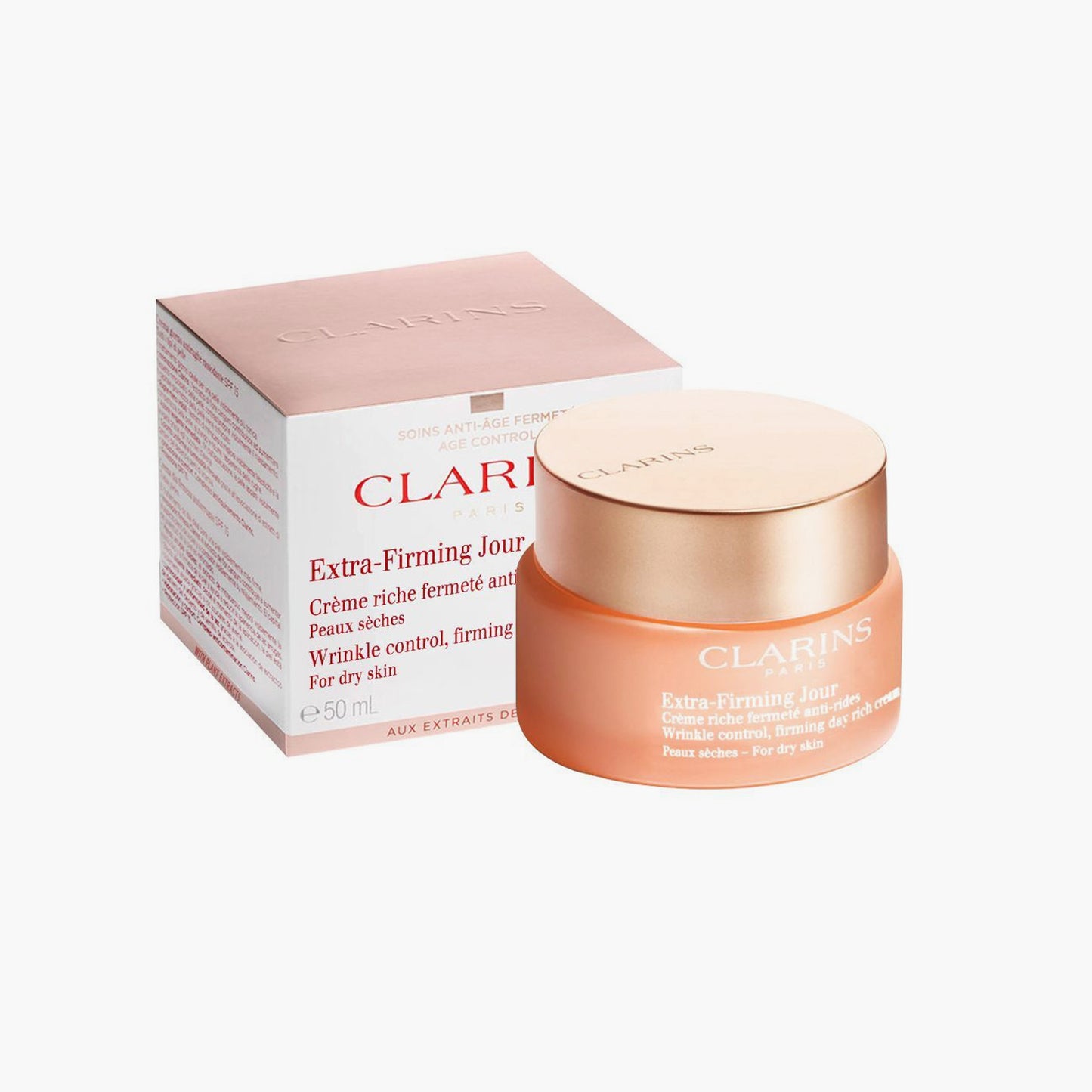 Clarins Extra-Firming Wrinkle Control Night Rich Cream For Dry Skin 50ml