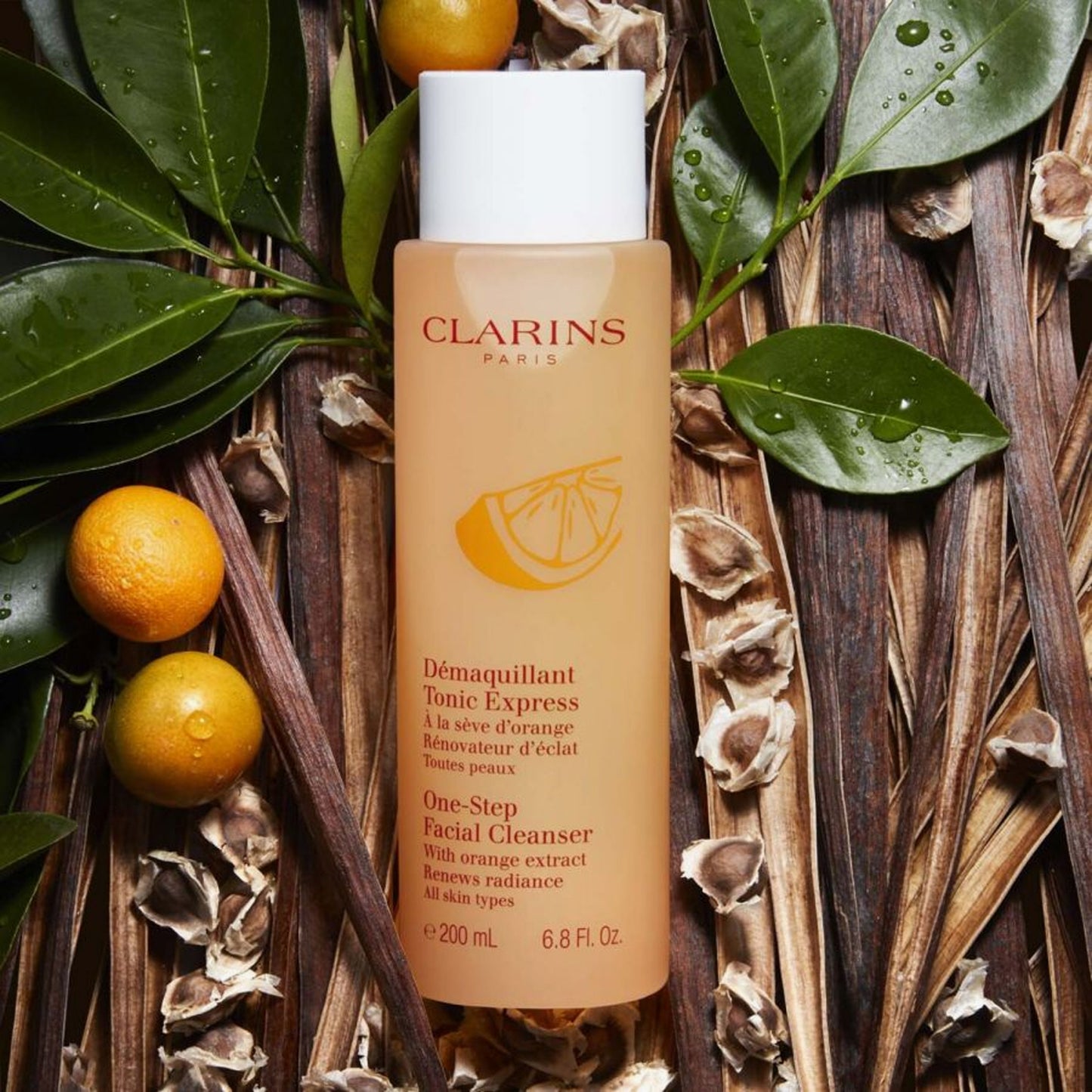 Clarins One-Step Facial Cleanser With Orange Extract 200ml