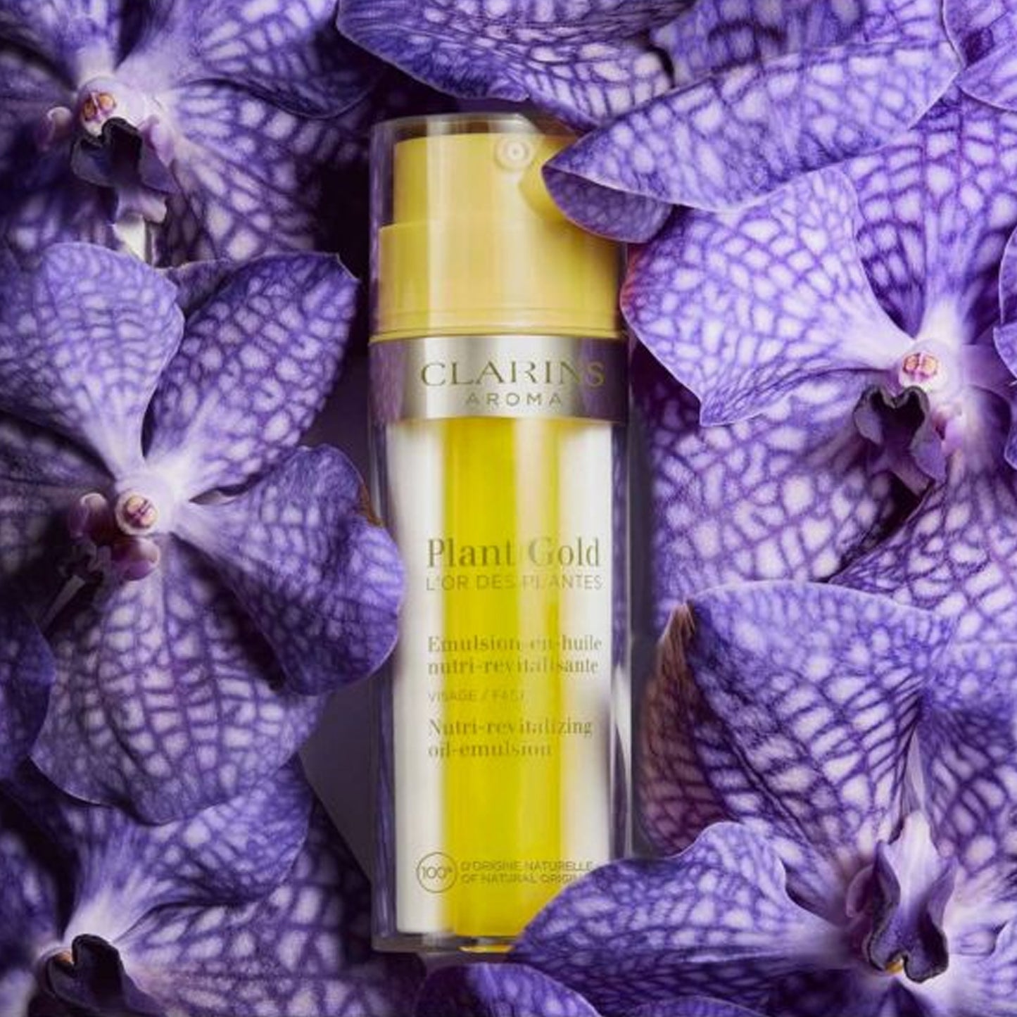 Clarins Plant Gold Face Nutri-Revitalizing Oil-Emulsion 35ml