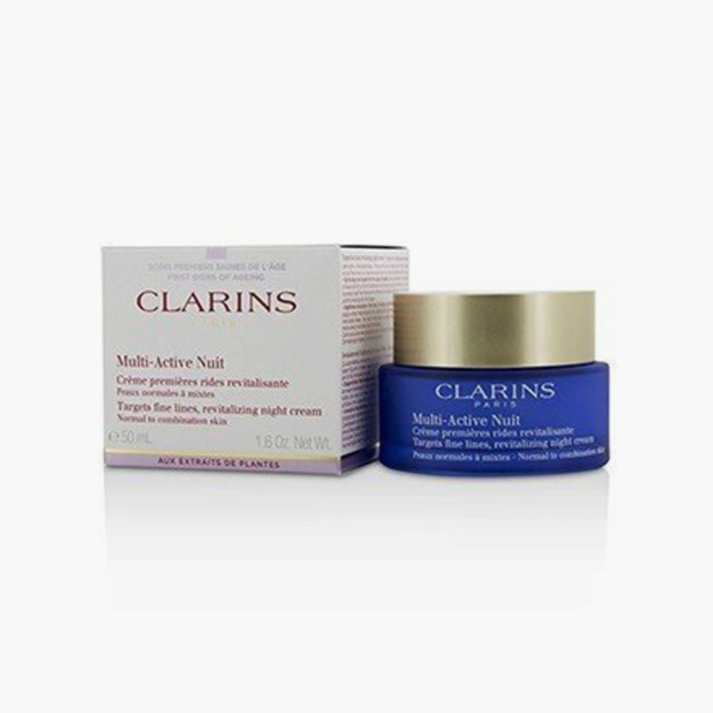 Clarins Multi-Active Targets Fine Lines Revitalizing Night Cream 50ml