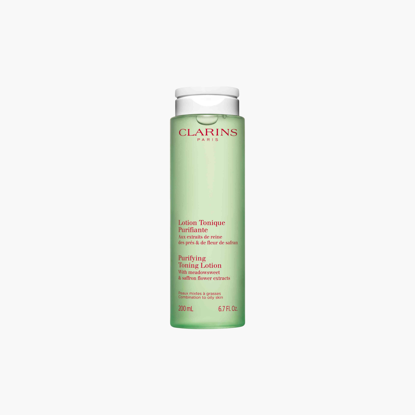 Clarins Purifying Toning Lotion With Meadowsweet & Saffron Extracts 200ml