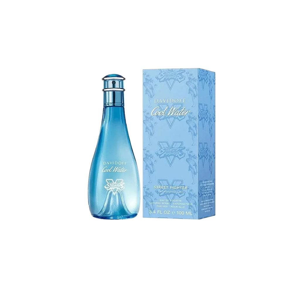 Davidoff Cool Water Street Fighter Champion Edition Women Eau De Toilette 100ml - TheSkinFit