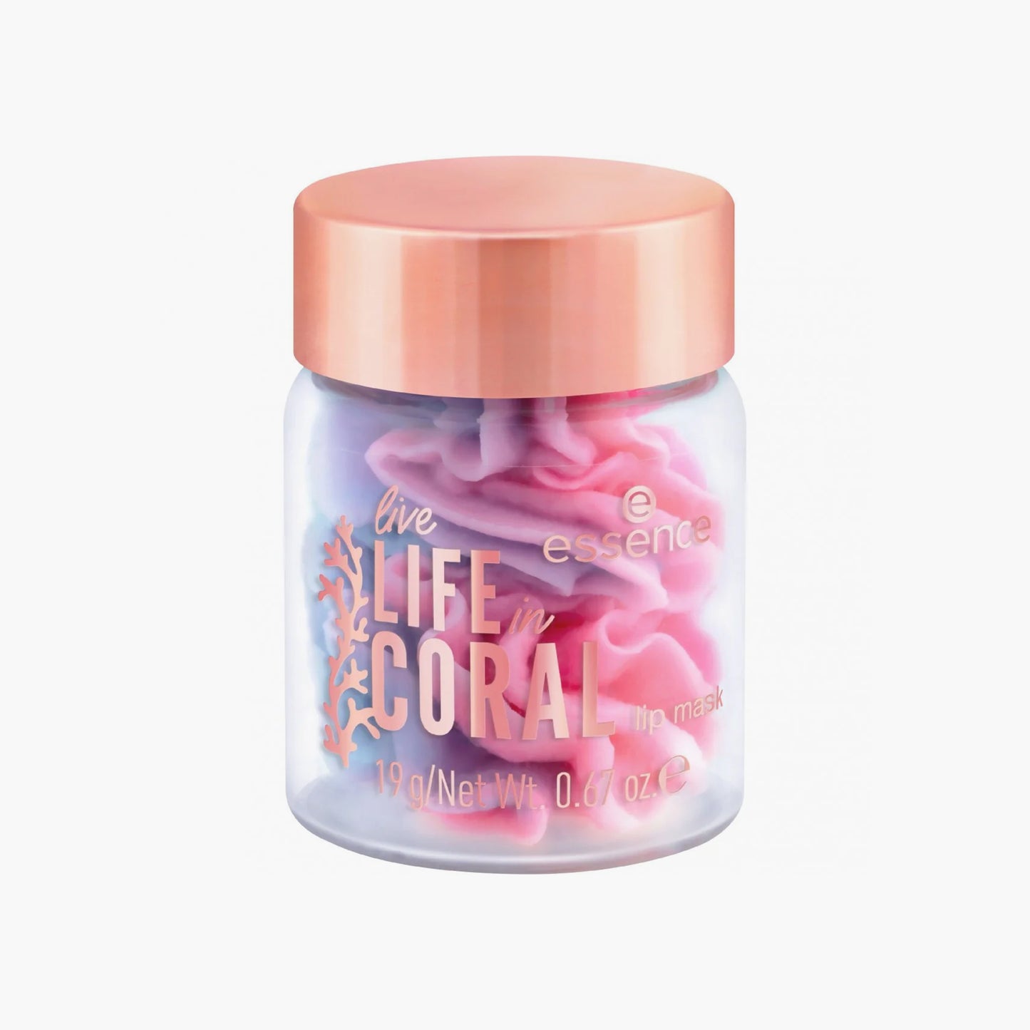 Essence Live Life In Coral Lip Mask 01 Coralicious Vibes! 19gm