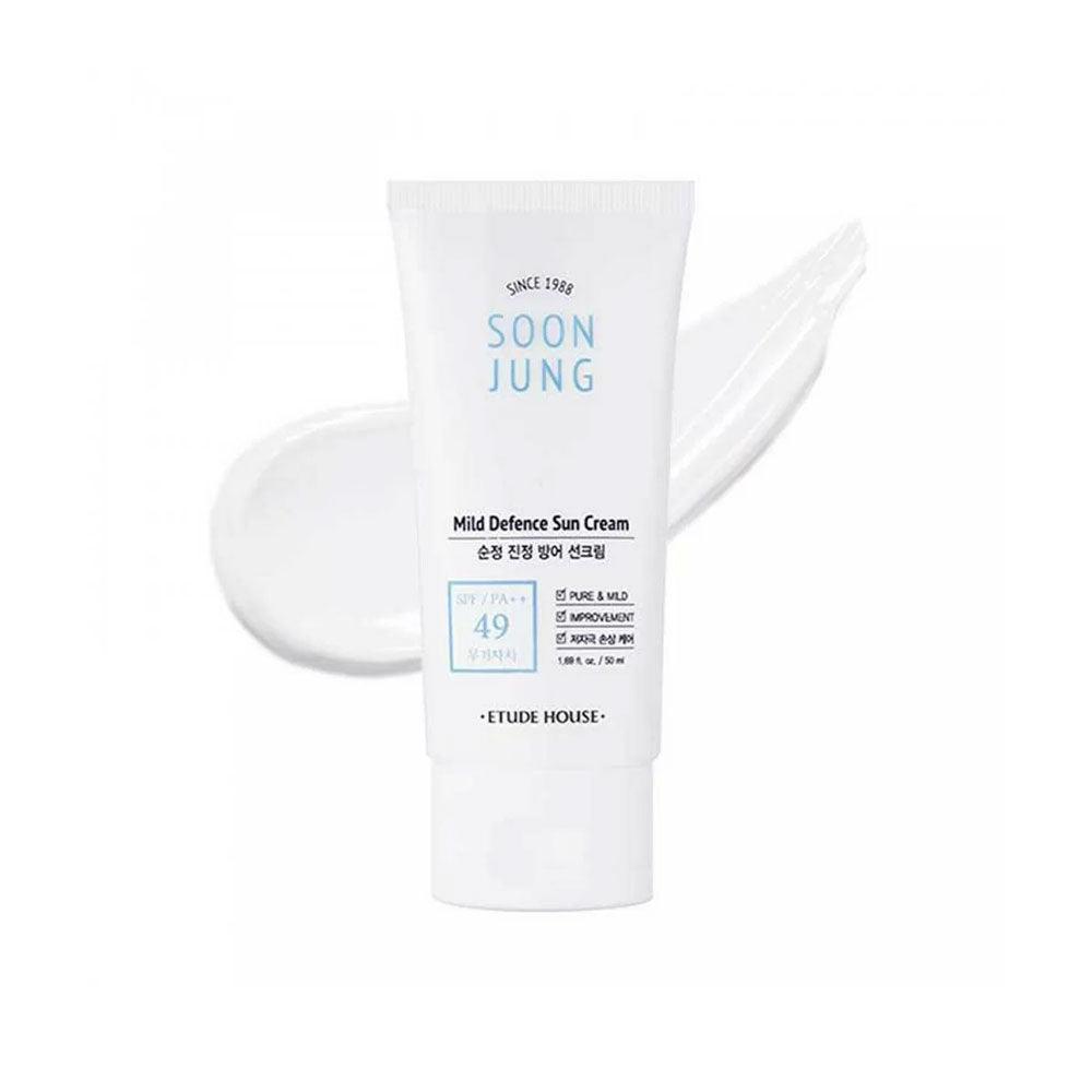 Etude House Soonjung Mild Defence Sun Cream 50ml - TheSkinFit