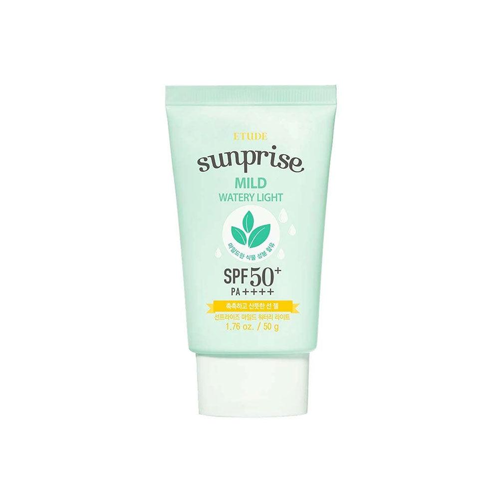Etude House Sunprise Mild Watery Light SPF50+ PA+++ 50gm - TheSkinFit