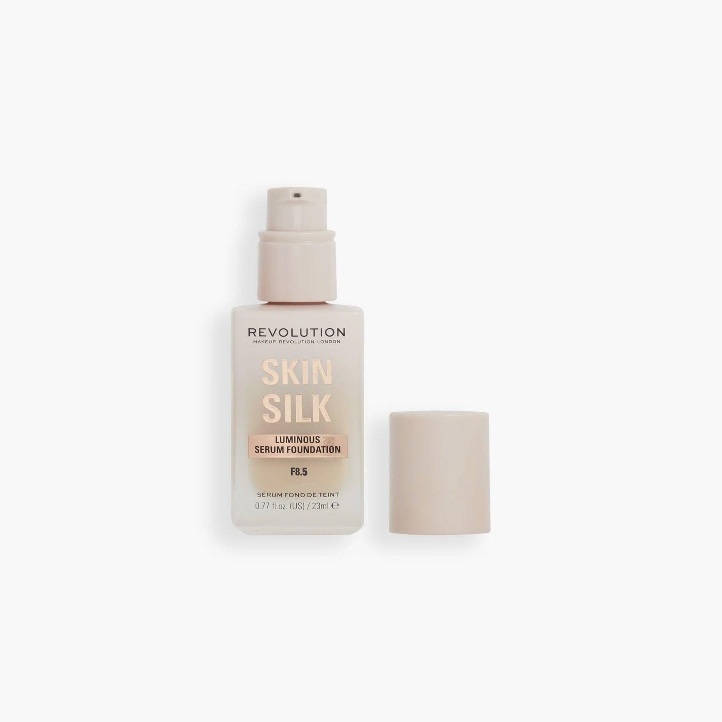 Revolution Skin Silk Luminous Serum Foundation F8.5 23ml - TheSkinFit