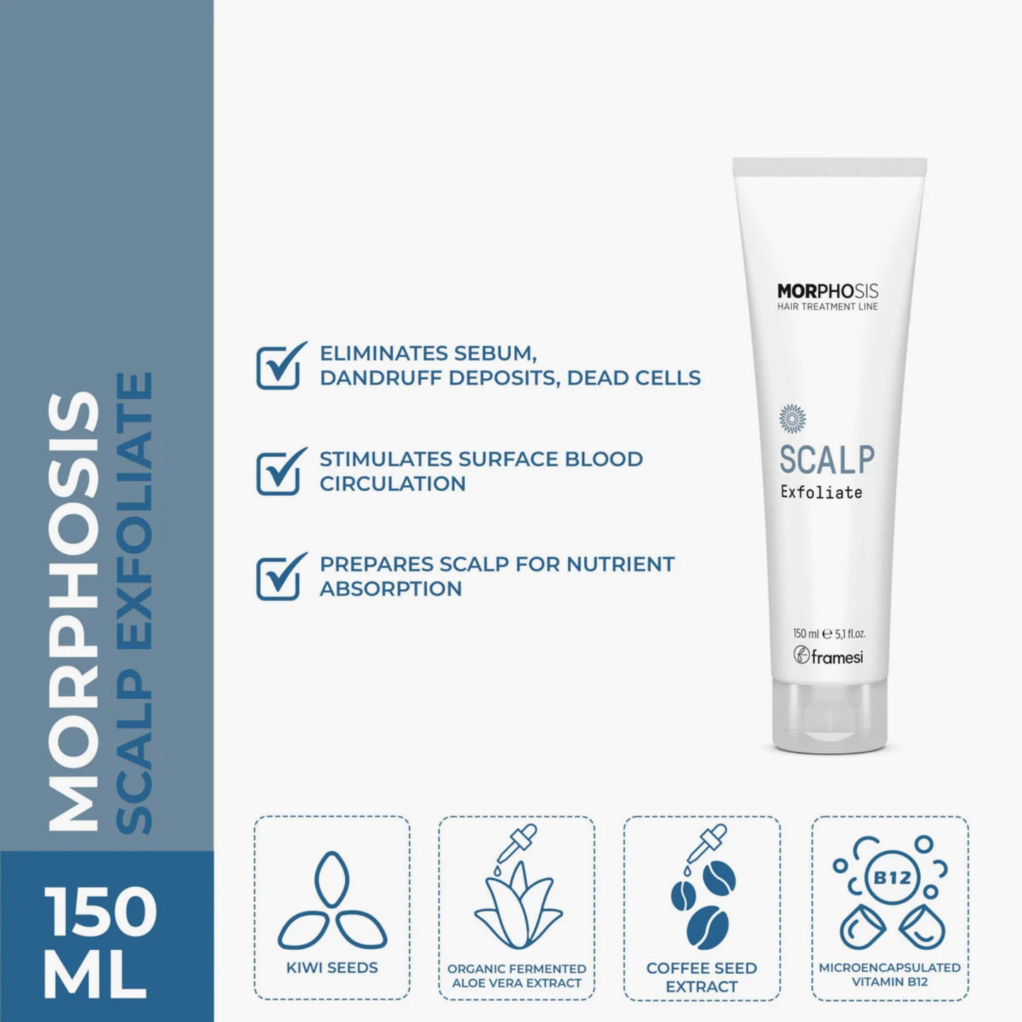 Framesi Morphosis Scalp Exfoliate 150ml