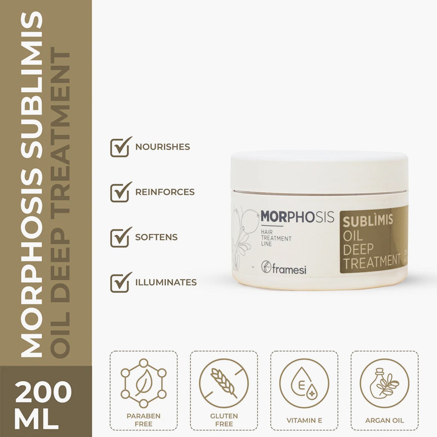 Framesi Morphosis Sublimis Oil Deep Treatment 200ml