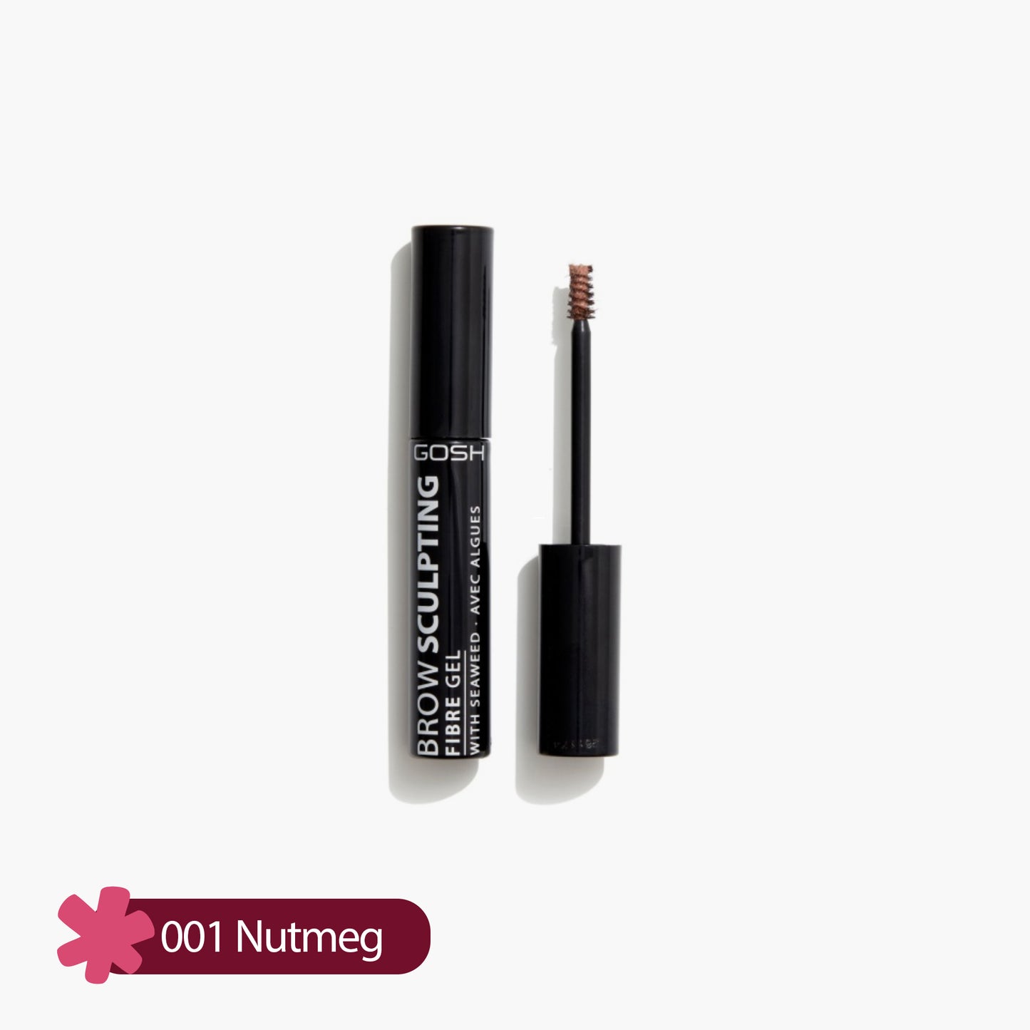 Gosh Brow Sculpting Fibre Gel 001 Nutmeg 8ml