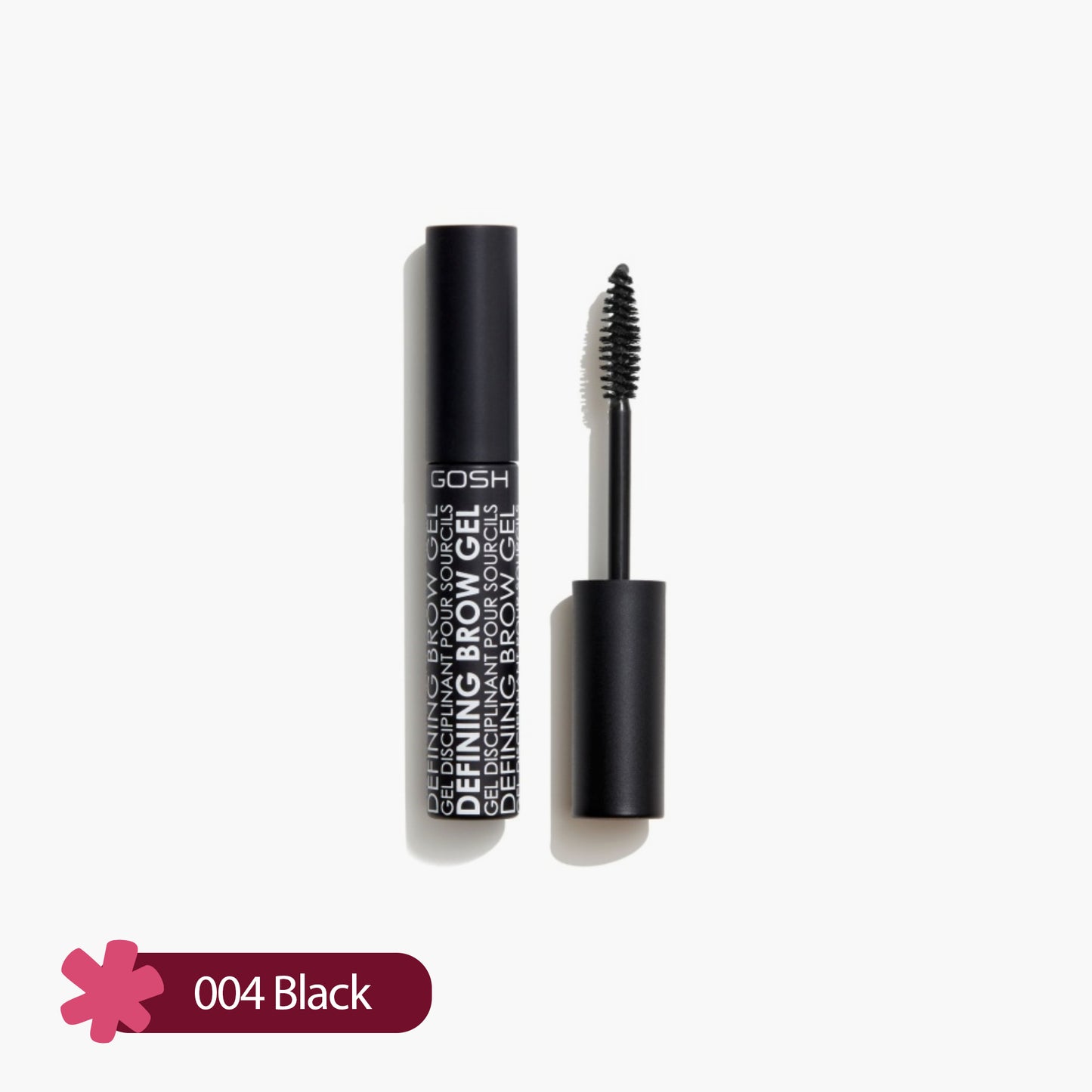 Gosh Defining Brow Gel 004 Black 8 ml