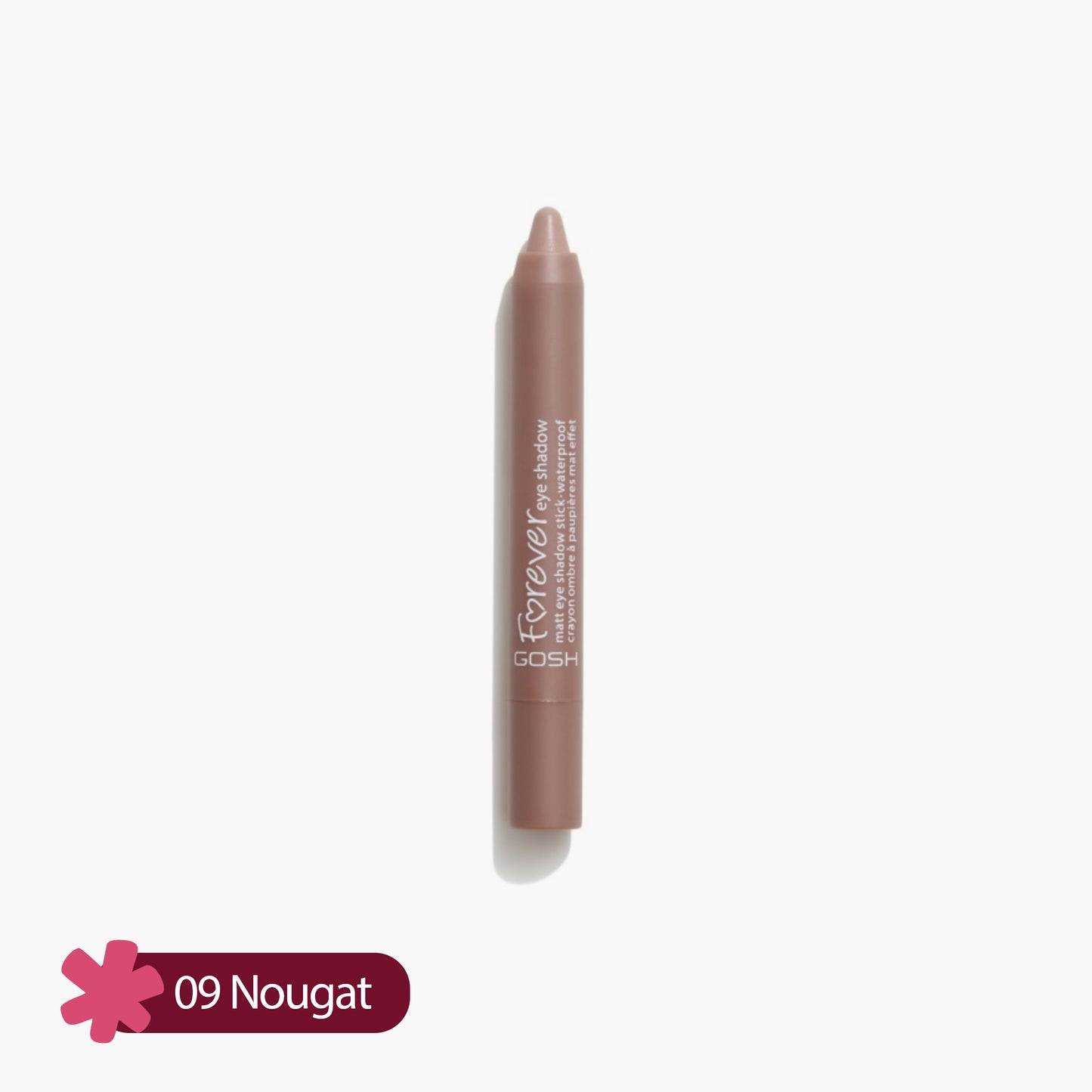 Gosh Forever Eye Shadow Mettalic Eyeshadow Stick Waterproof 09 Nougat 1 Piece