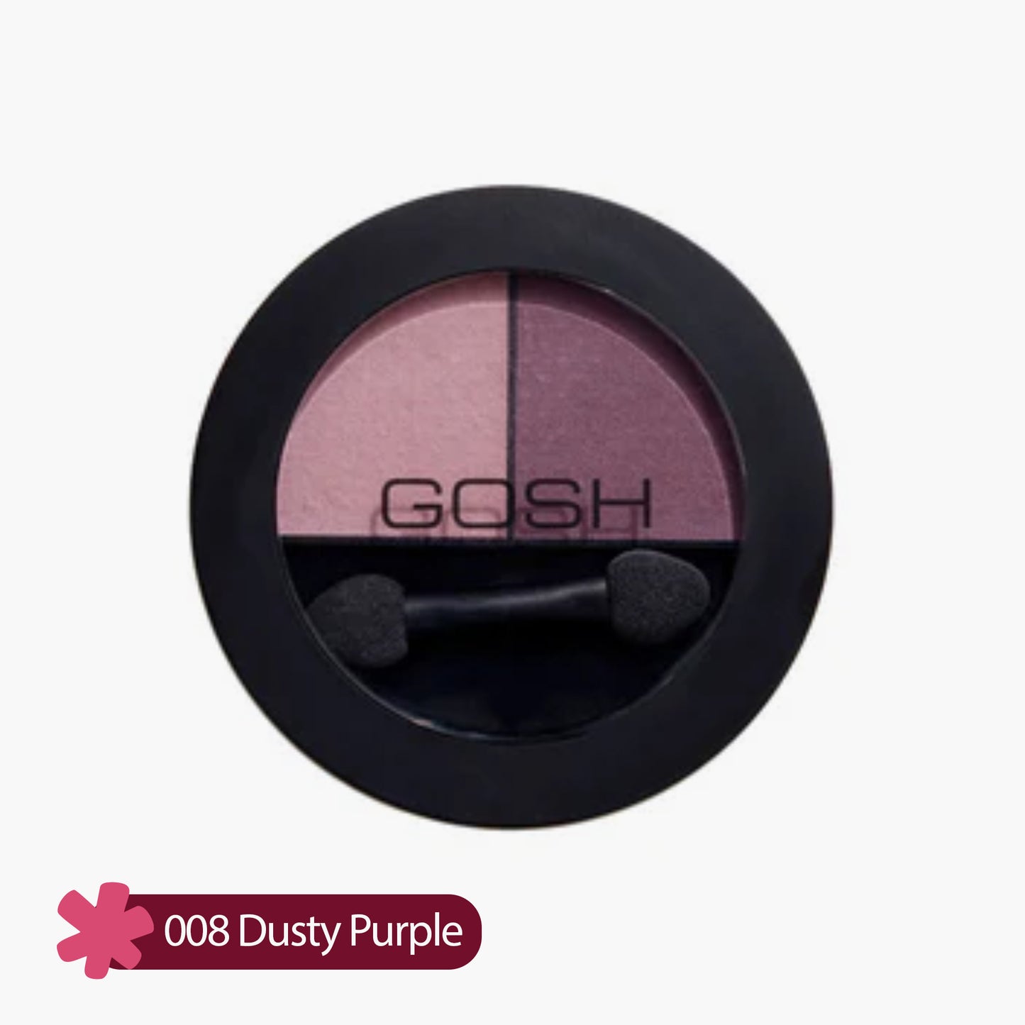 Gosh Matt Duo Eye Shadow 008 Dusty Purple 2gm