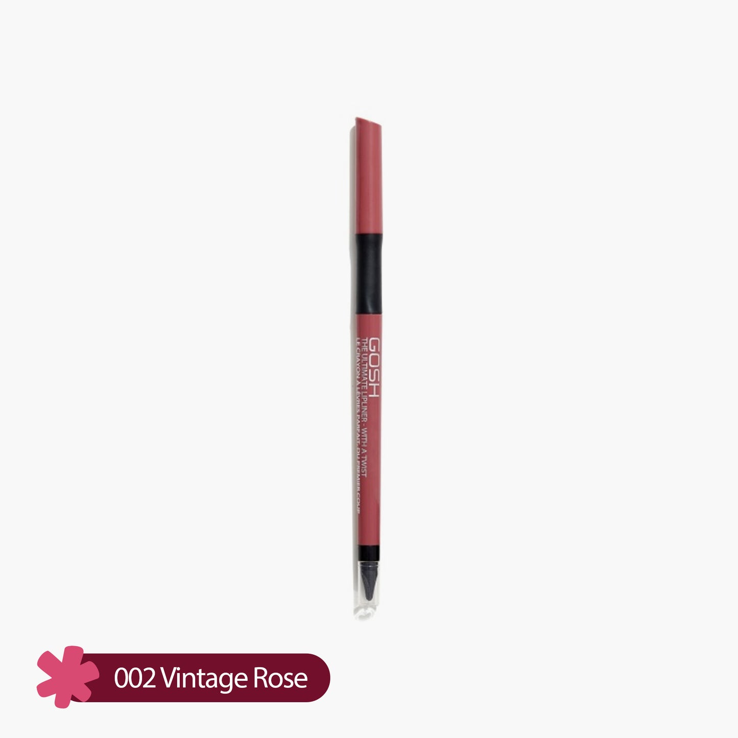 Gosh The Ultimate Lipliner With A Twist 002 Vintage Rose 1 Piece
