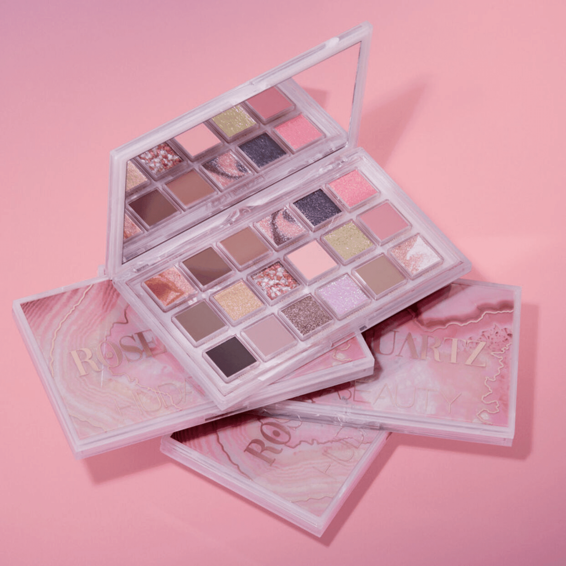 Huda Beauty Rose Quartz Eyeshadow Palette 1 Piece - TheSkinFit