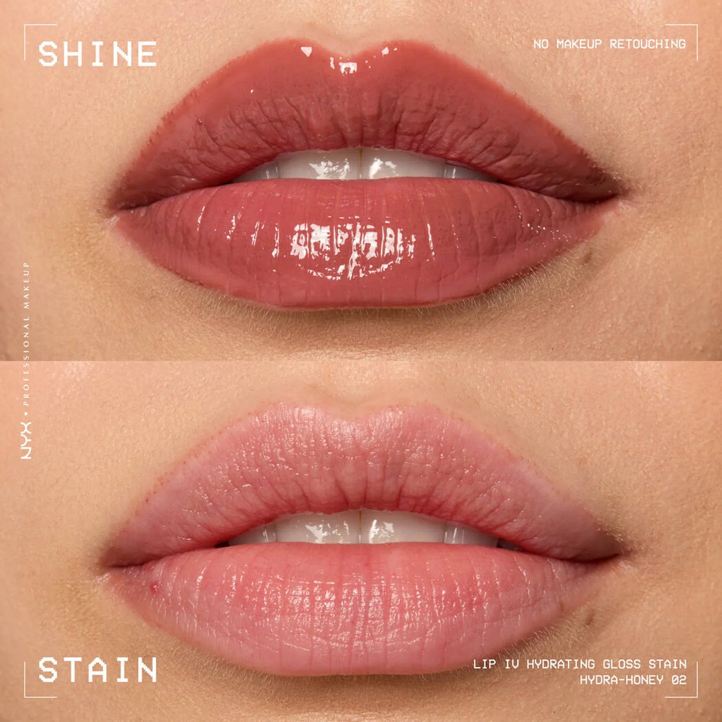 NYX Lip IV Hydrating Gloss Stain 02 Hydra-Honey 5ml