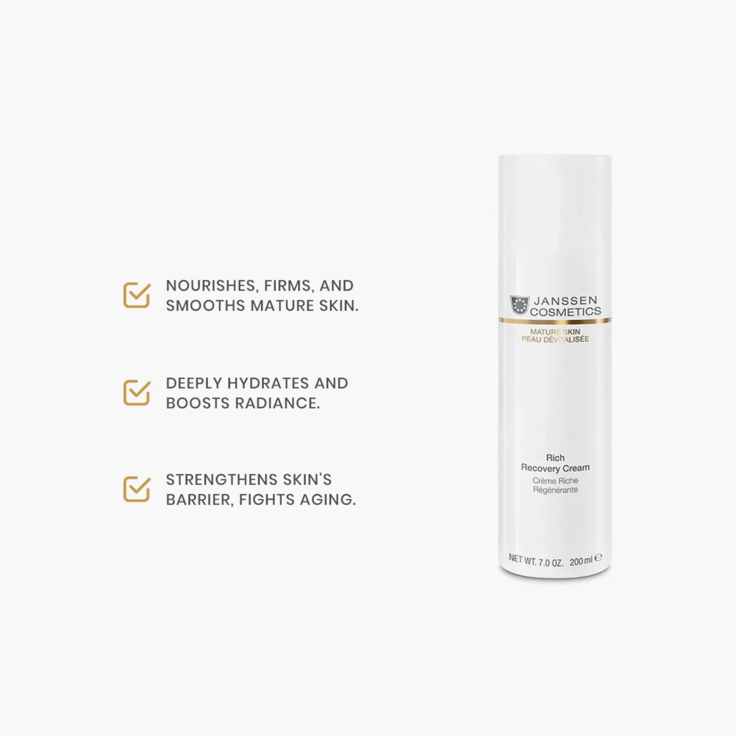 Janssen Rich Recovery Cream For Mature Skin 200ml