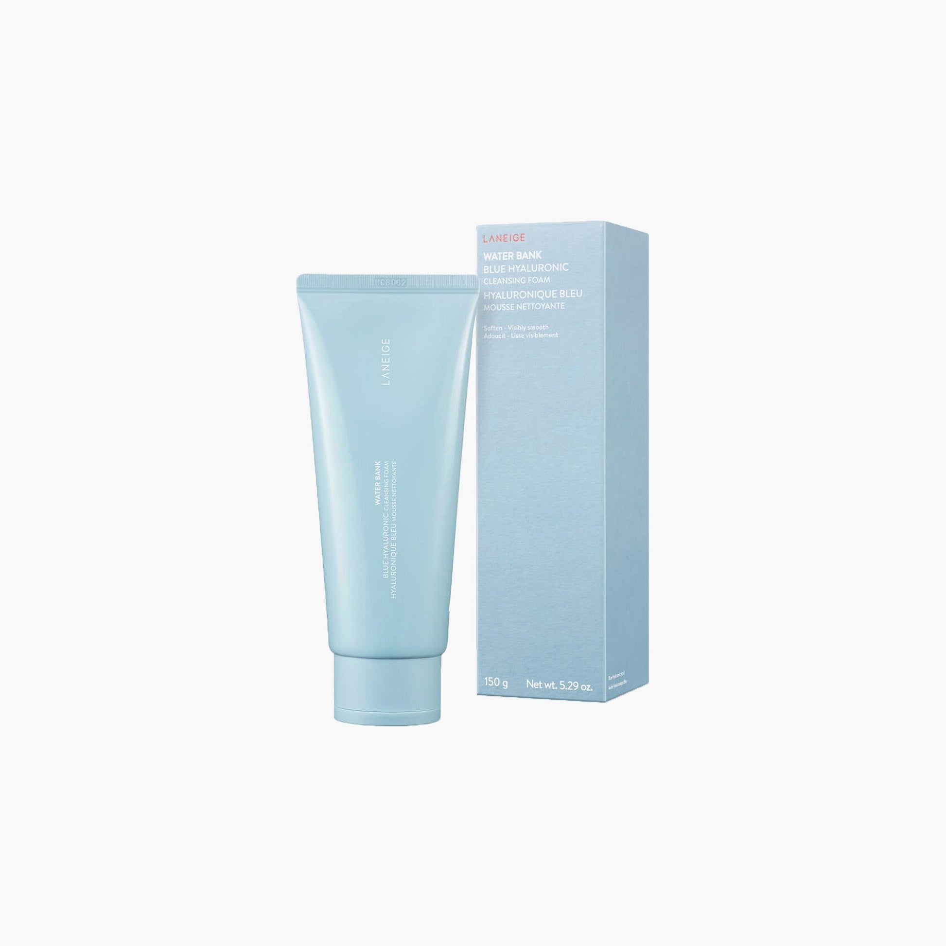 Laneige Water Bank Blue Hyaluronic Cleansing Foam 150gm - TheSkinFit