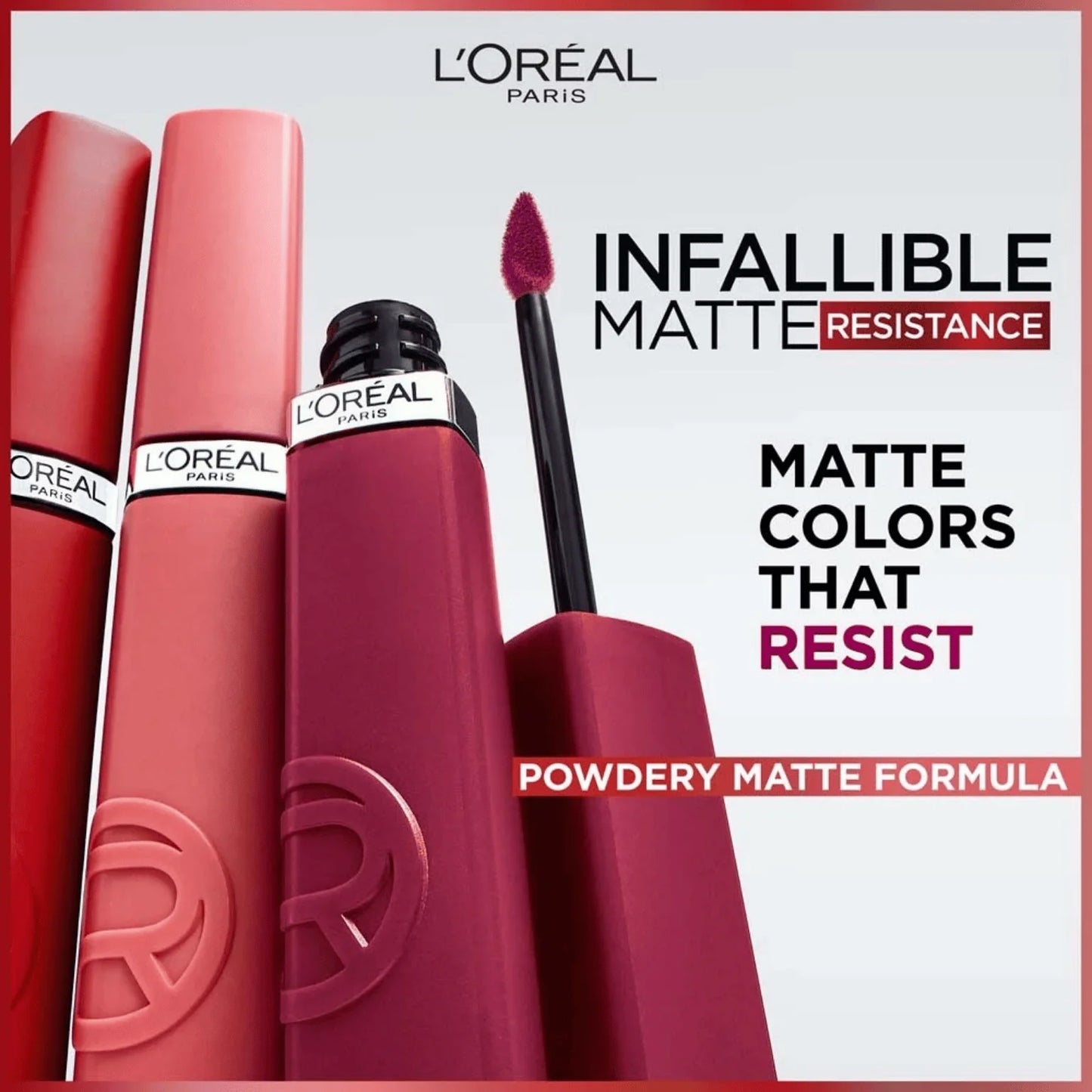 L'Oreal Paris Infallible Matte Resistance Liquid Lipstick 240 Road Tripping 5ml