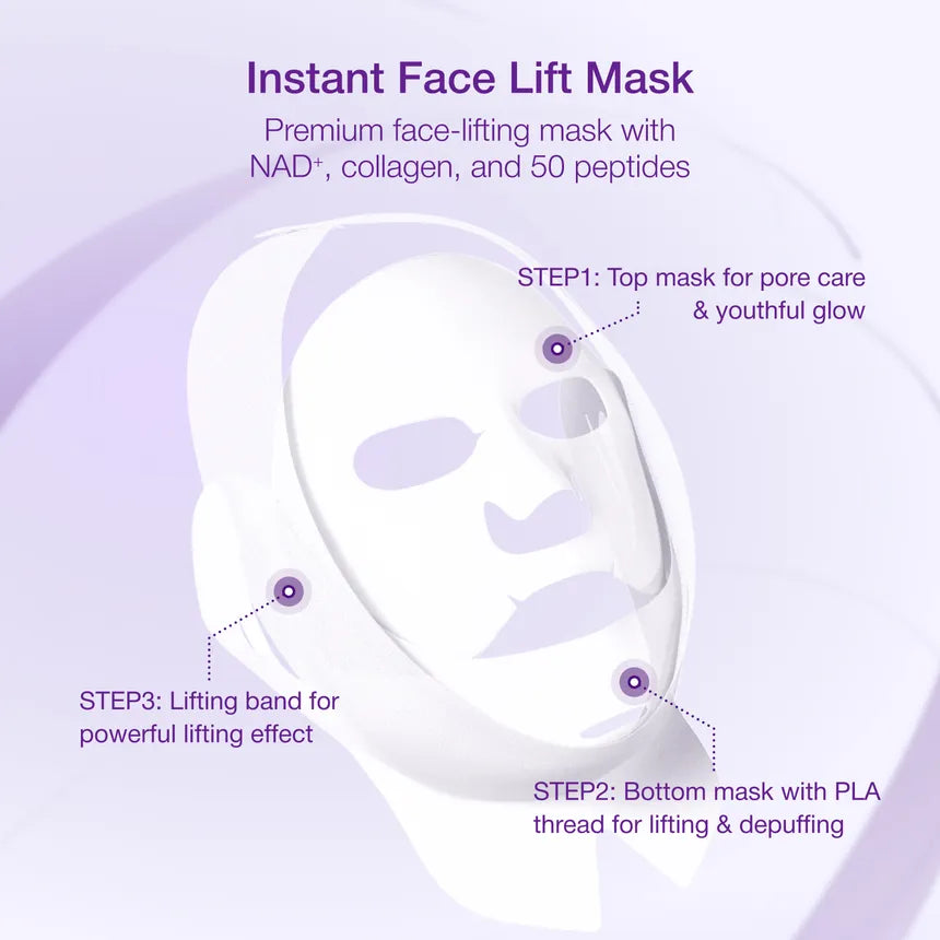 Numbuzin No.9 NAD+ Bio Lifting-Sil Full Face Mask 1 Piece