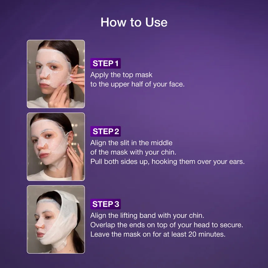 Numbuzin No.9 NAD+ Bio Lifting-Sil Full Face Mask 1 Piece