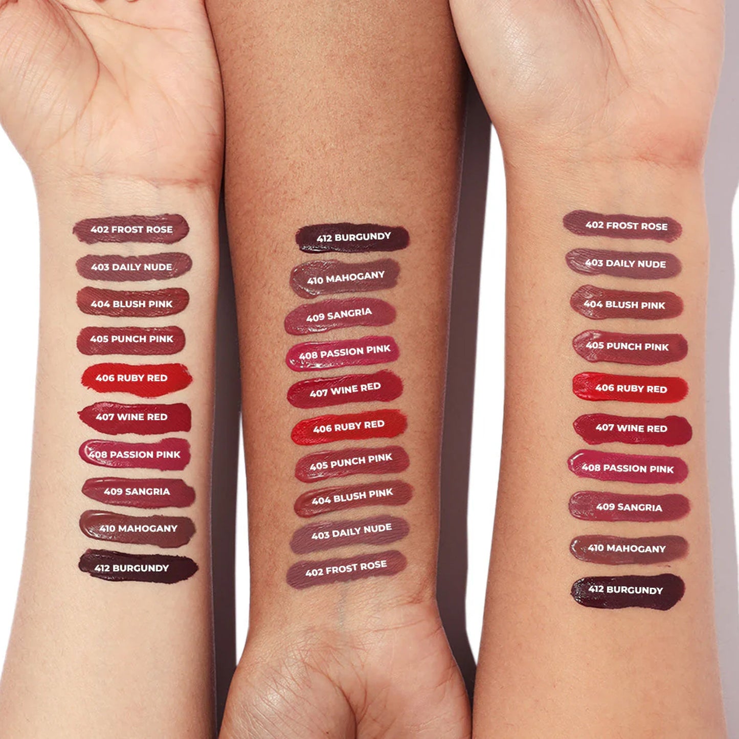 Lamel Posh Matte Liquid Lip Stain 409 Sangria 4gm