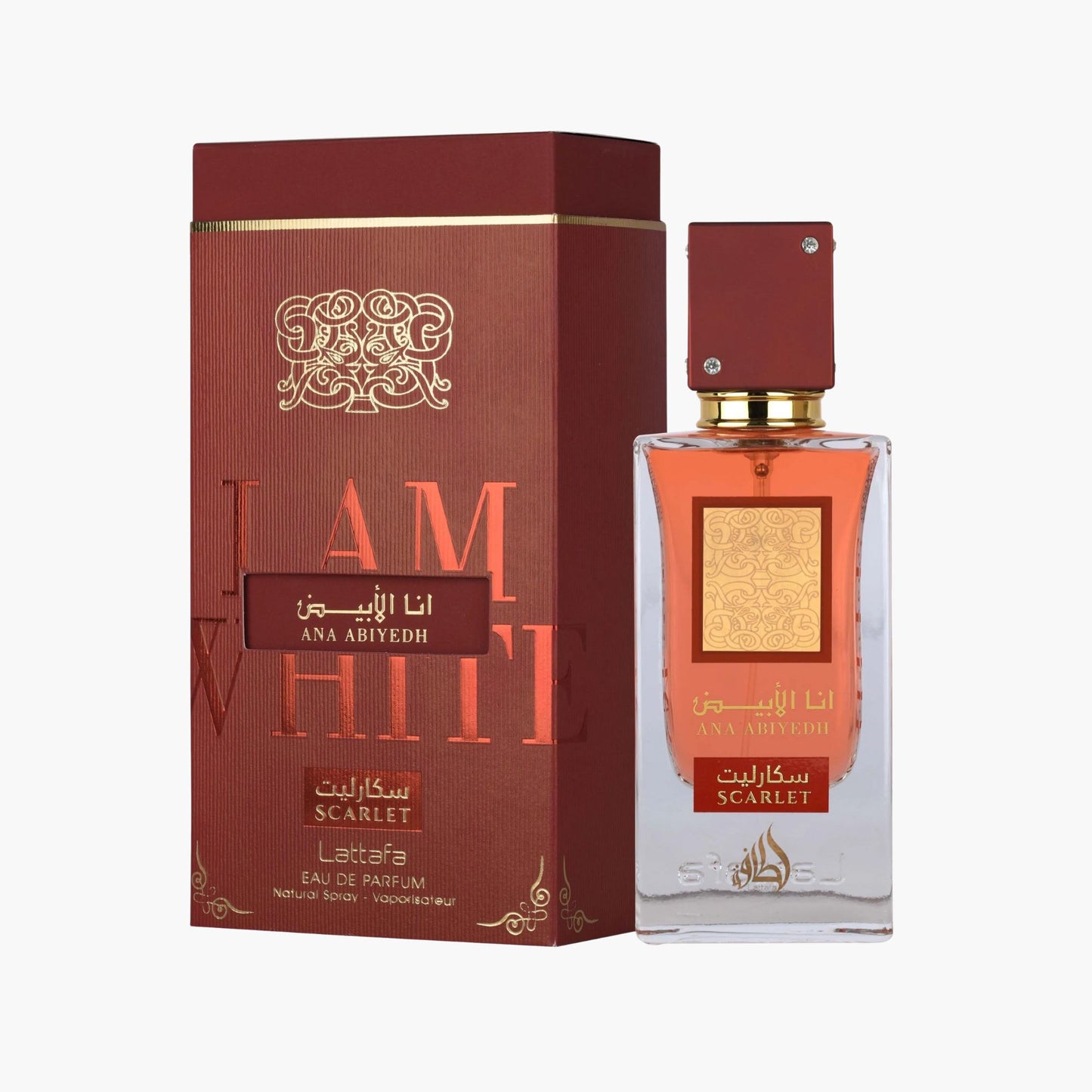 Lattafa Ana Abiyedh Scarlet Eau De Parfum For Women 100ml