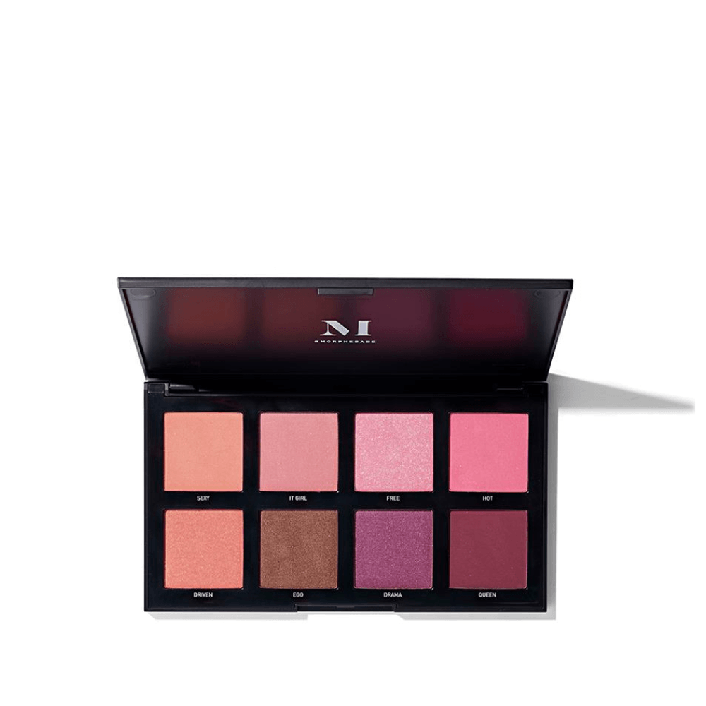 Morphe 8C Cool Pro Blush Palette 8 Color - TheSkinFit