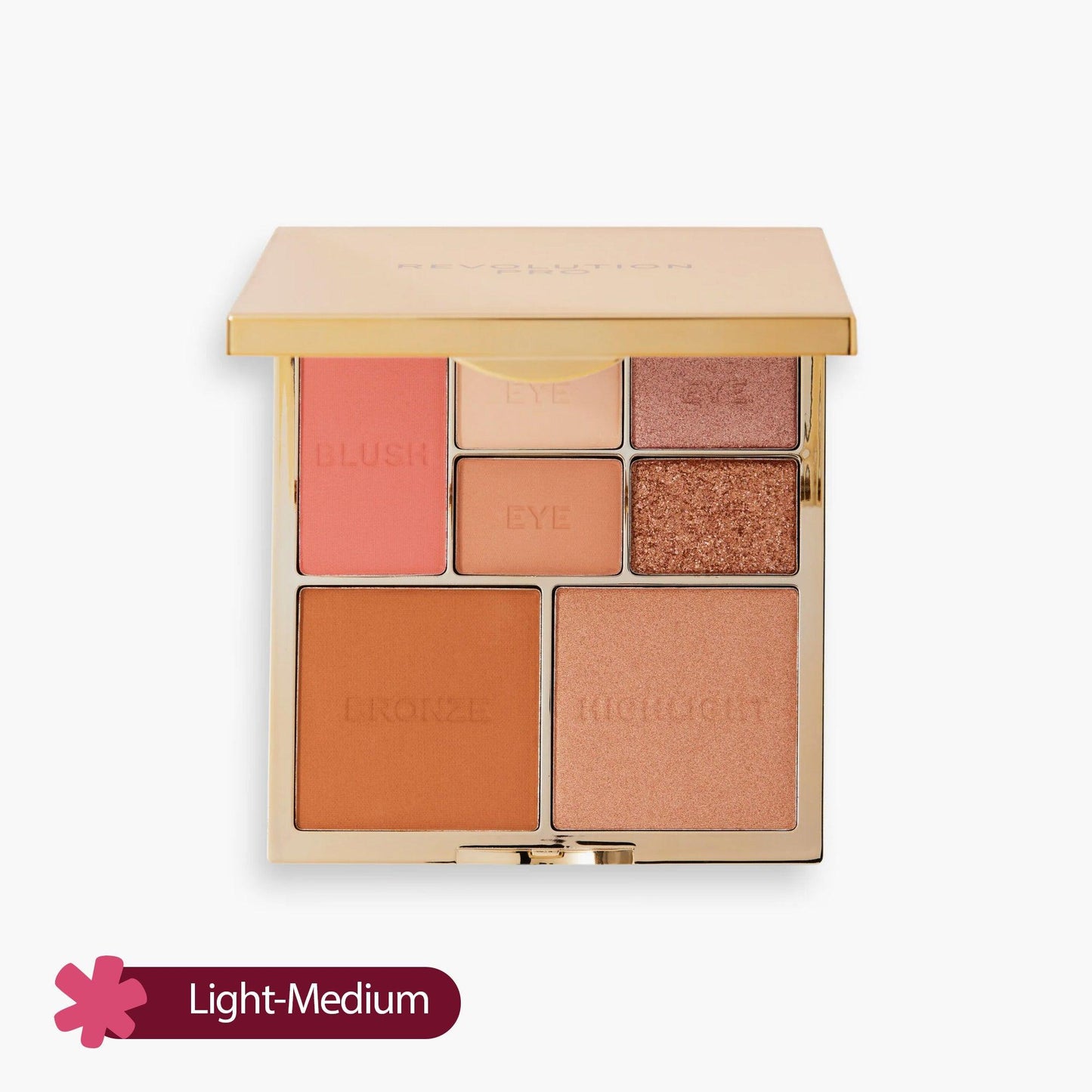 Revolution Pro True Love Face Palette Light-Medium 12gm